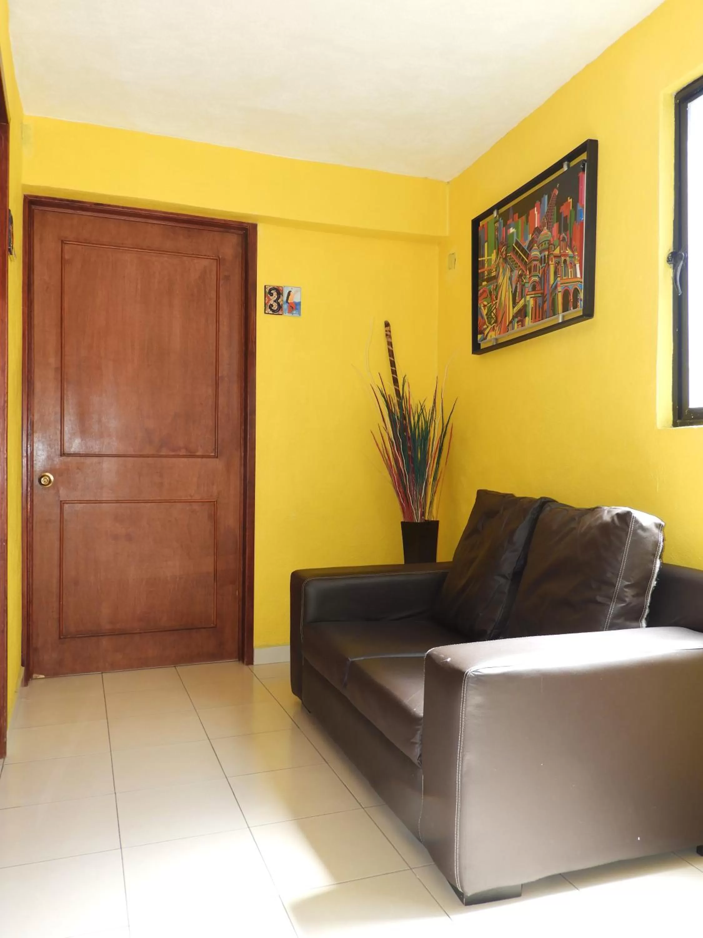 Living room in La Lotería Panoramic House & Rooftop by Lunian