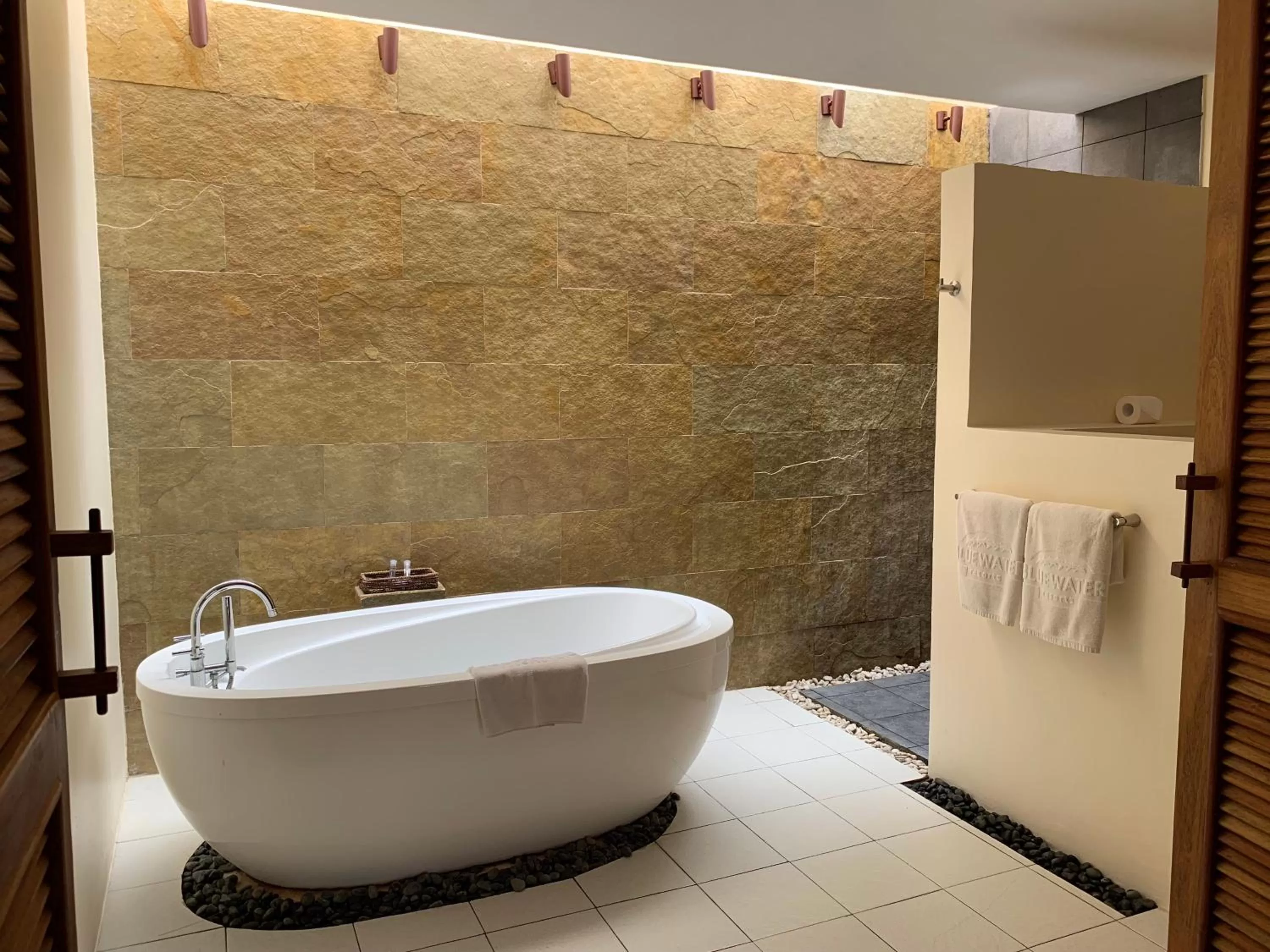 Shower in Bluewater Panglao Beach Resort