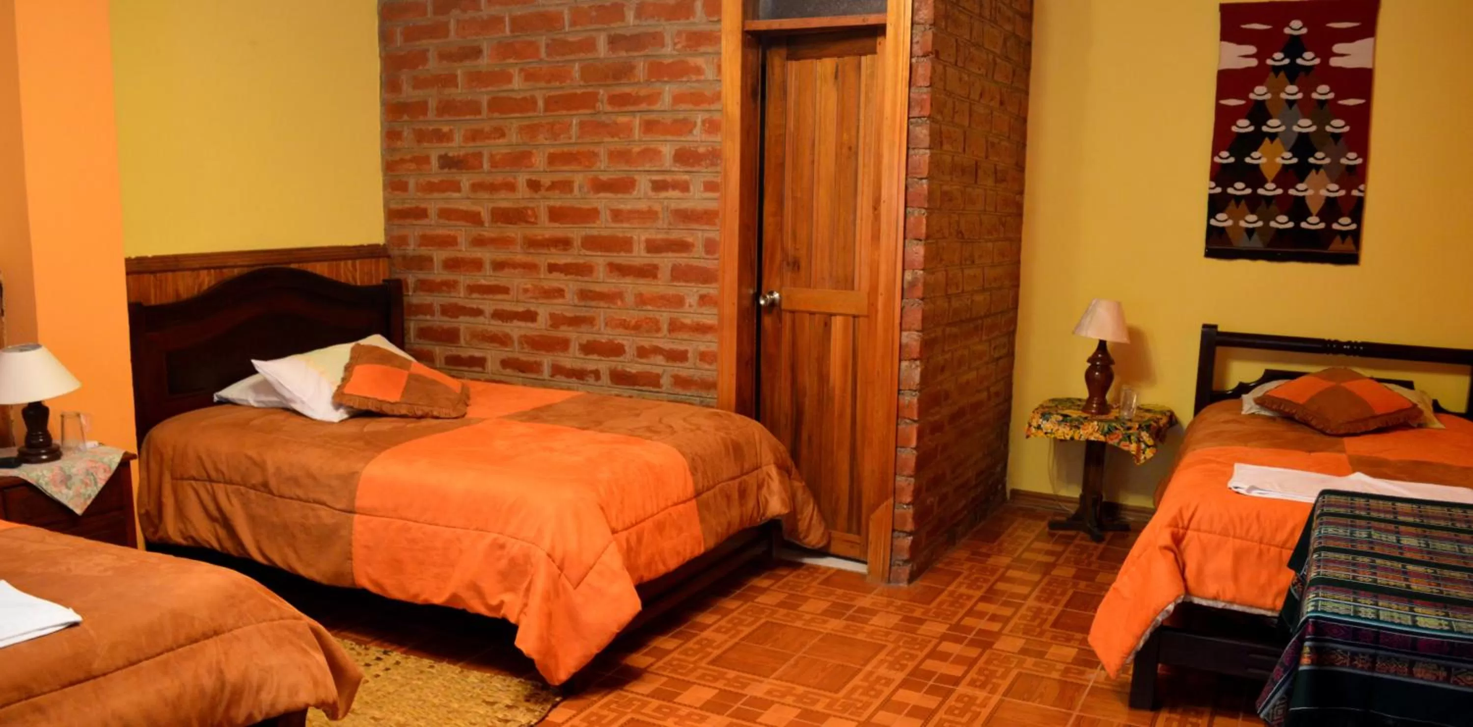 Decorative detail, Bed in Hotel Donde Ivan