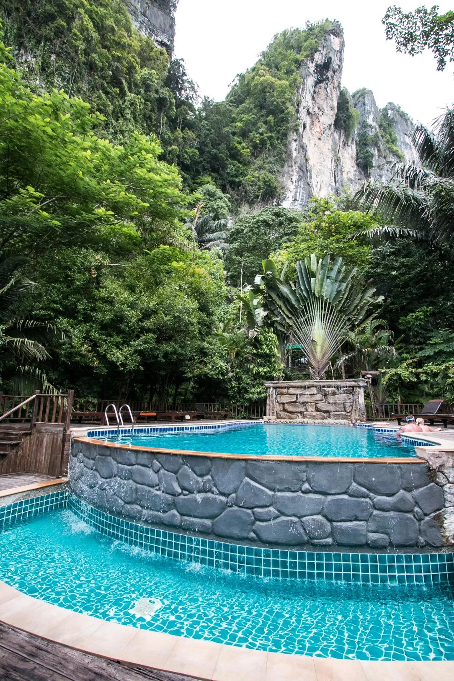 Swimming pool in Aonang Cliff View Resort SHA Extra Plus