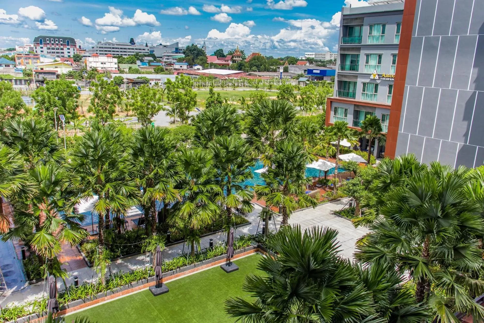 City view in AisanA Hotel Korat