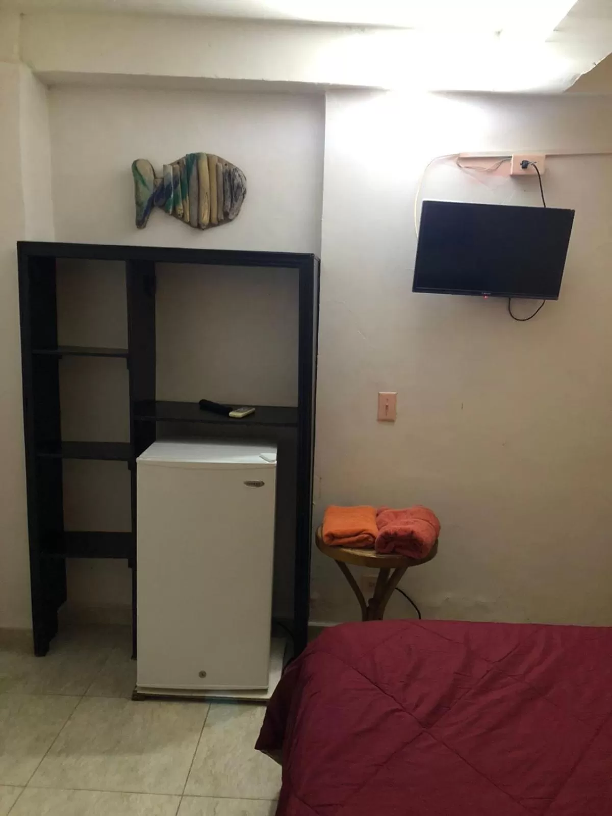 Bed, TV/Entertainment Center in Posada Casamar 2