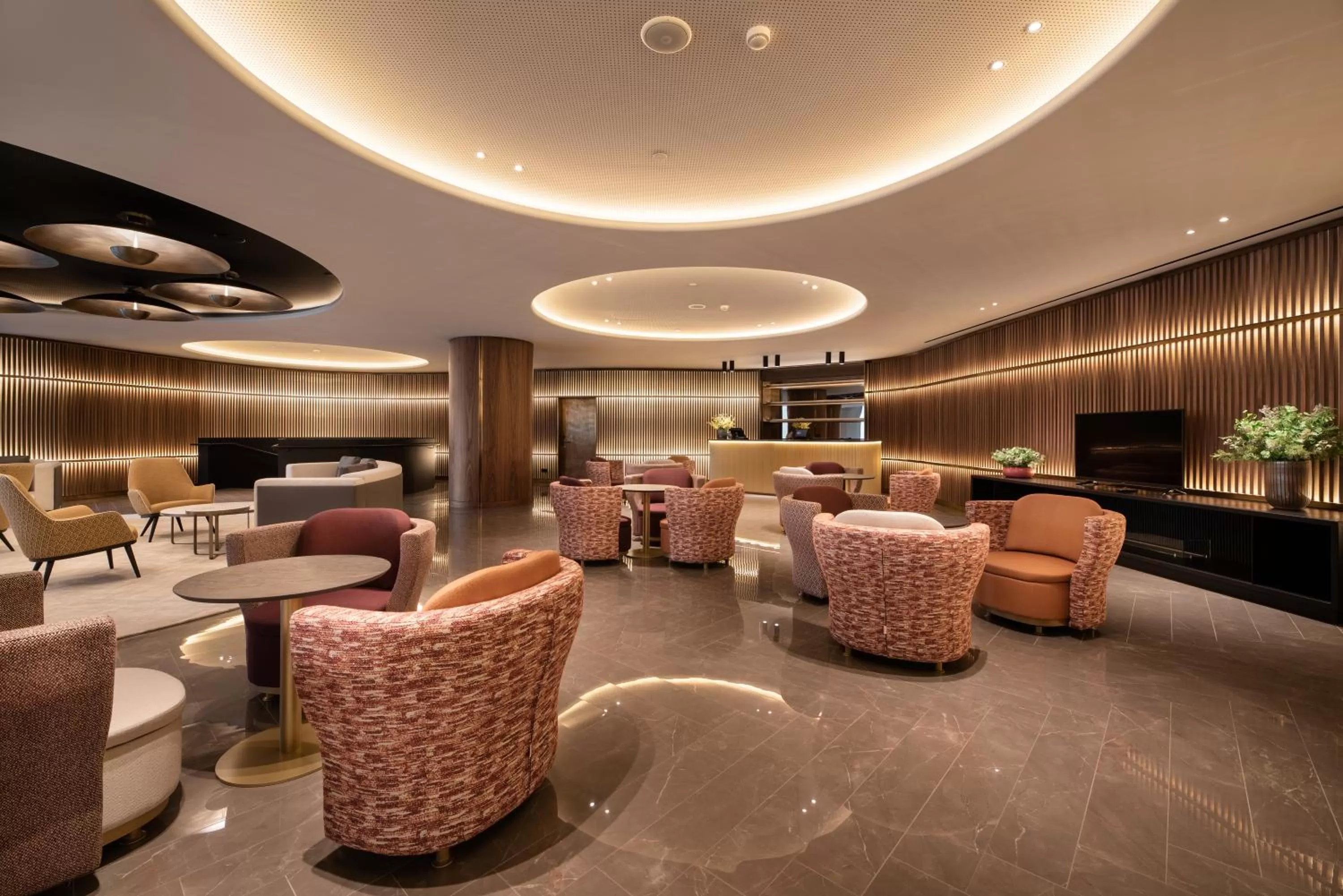Lobby or reception in Eurostars Aliados