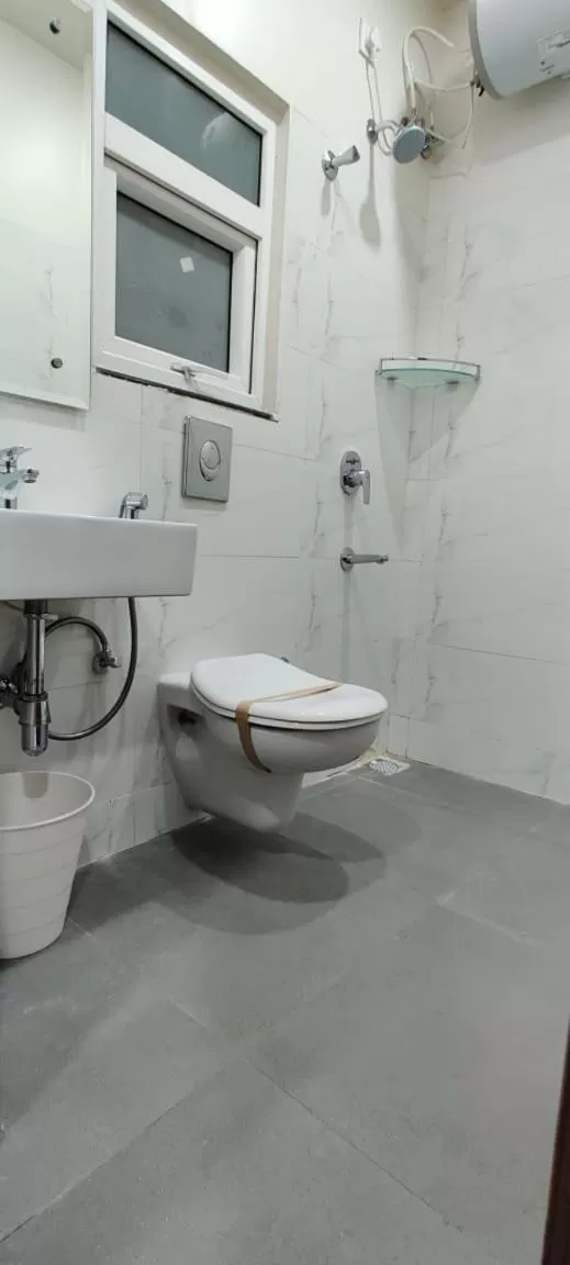 Bathroom in SwanSuites Gachibowli