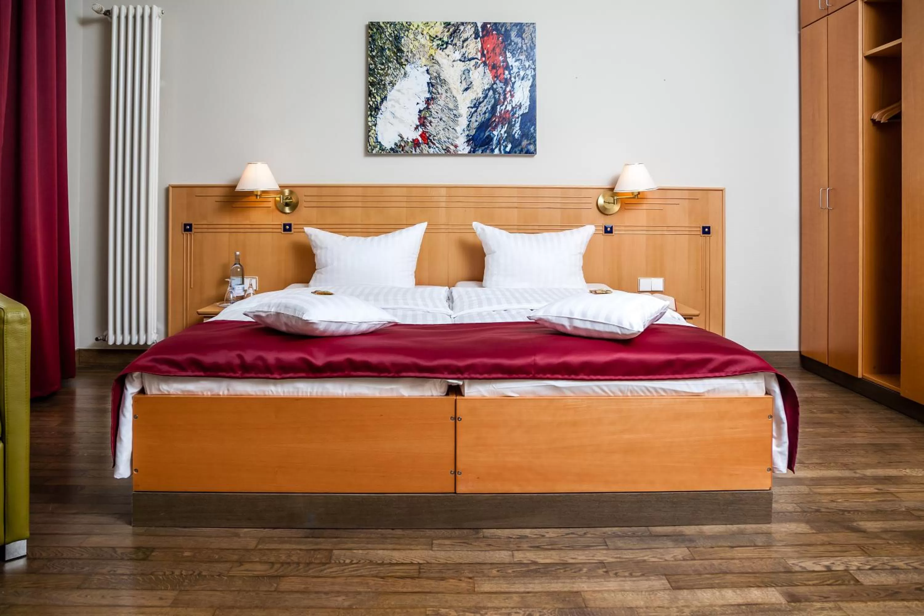 Bedroom, Bed in Spa Hotel Amsee