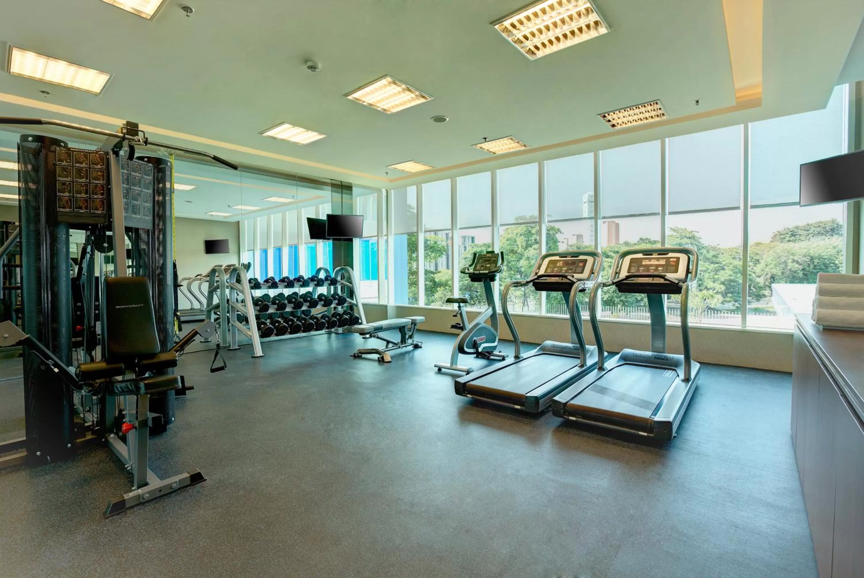 Fitness centre/facilities in Holiday Inn Express Jakarta International Expo by IHG
