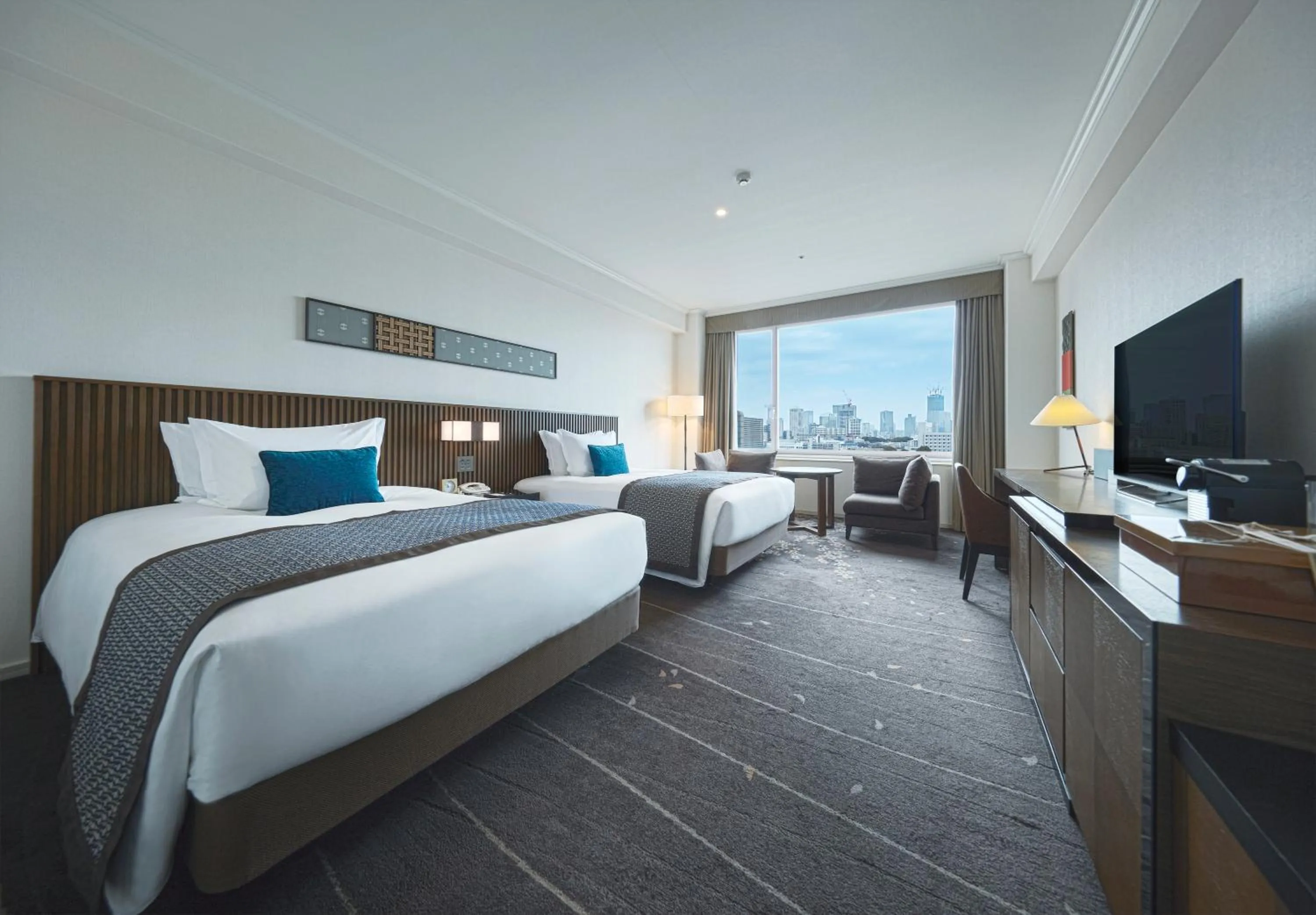 Photo of the whole room, Bed in The Prince Sakura Tower Tokyo, Autograph Collection