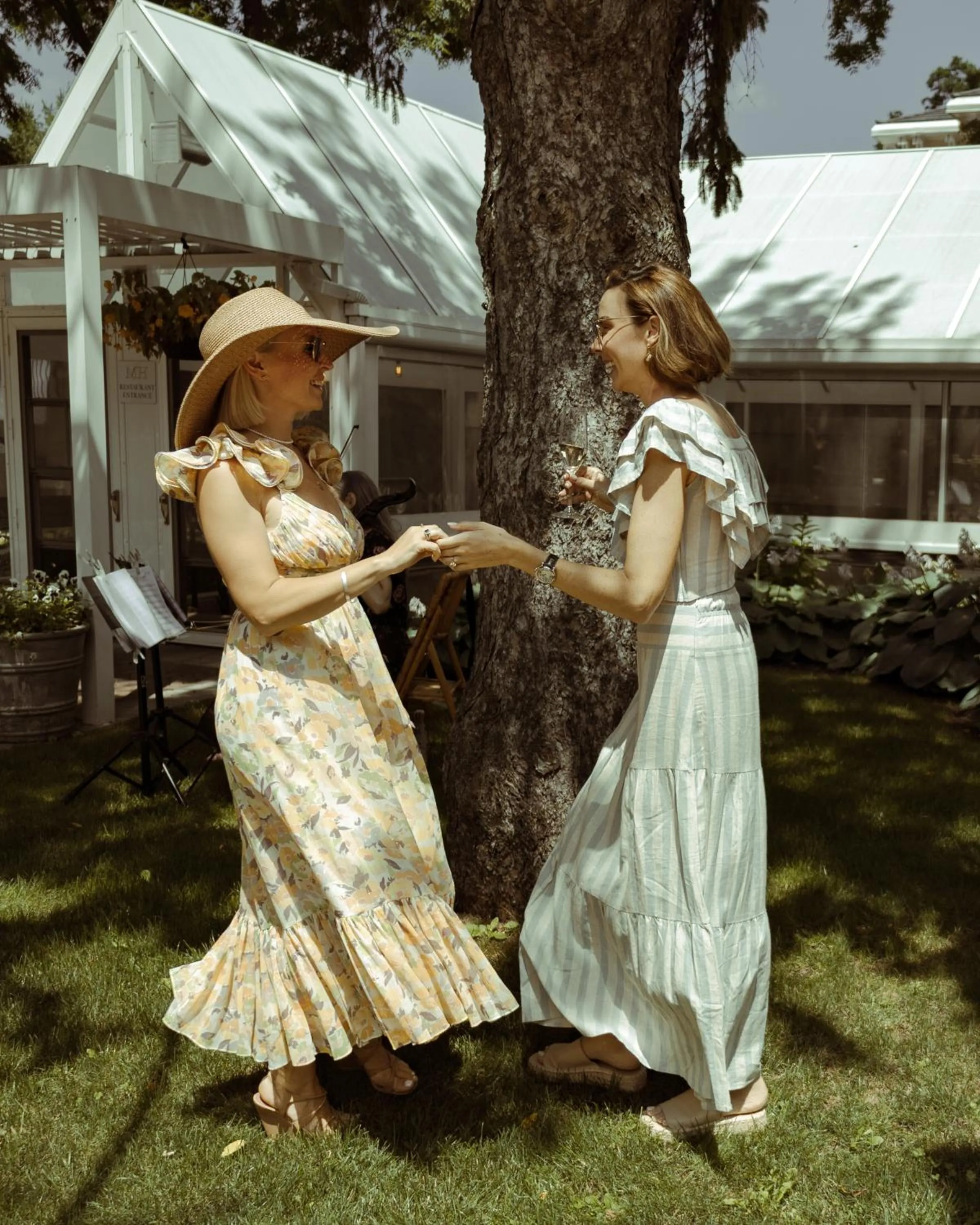 Guests in Merrill House