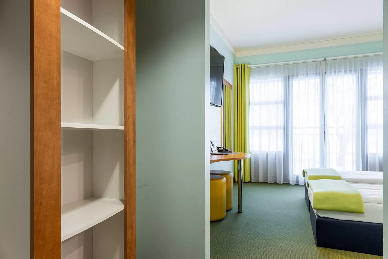 Bed in Hotel Fränkische Schweiz-Pegnitz