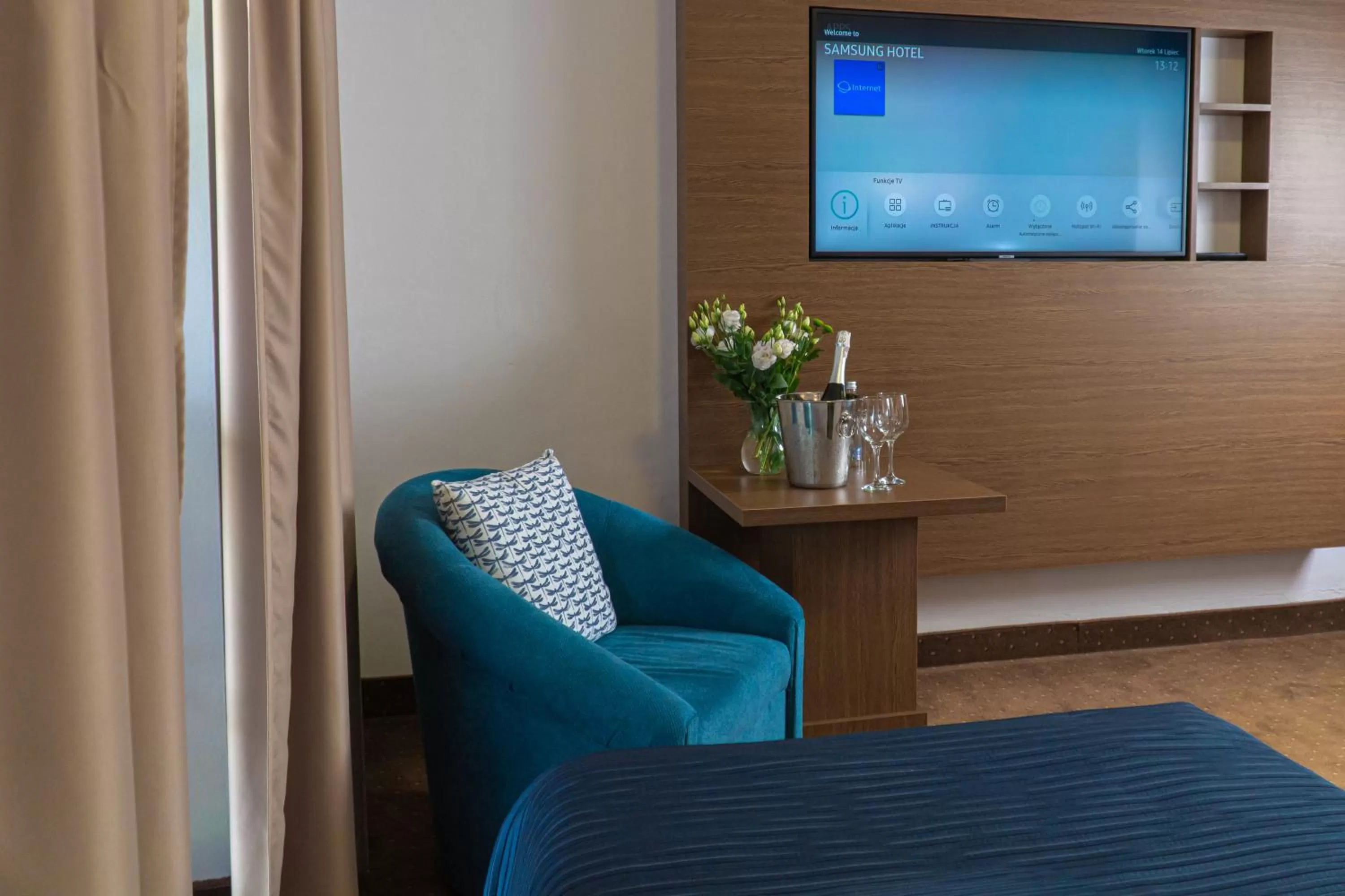 TV and multimedia in HOTEL CICHA WODA NIEPORĘT