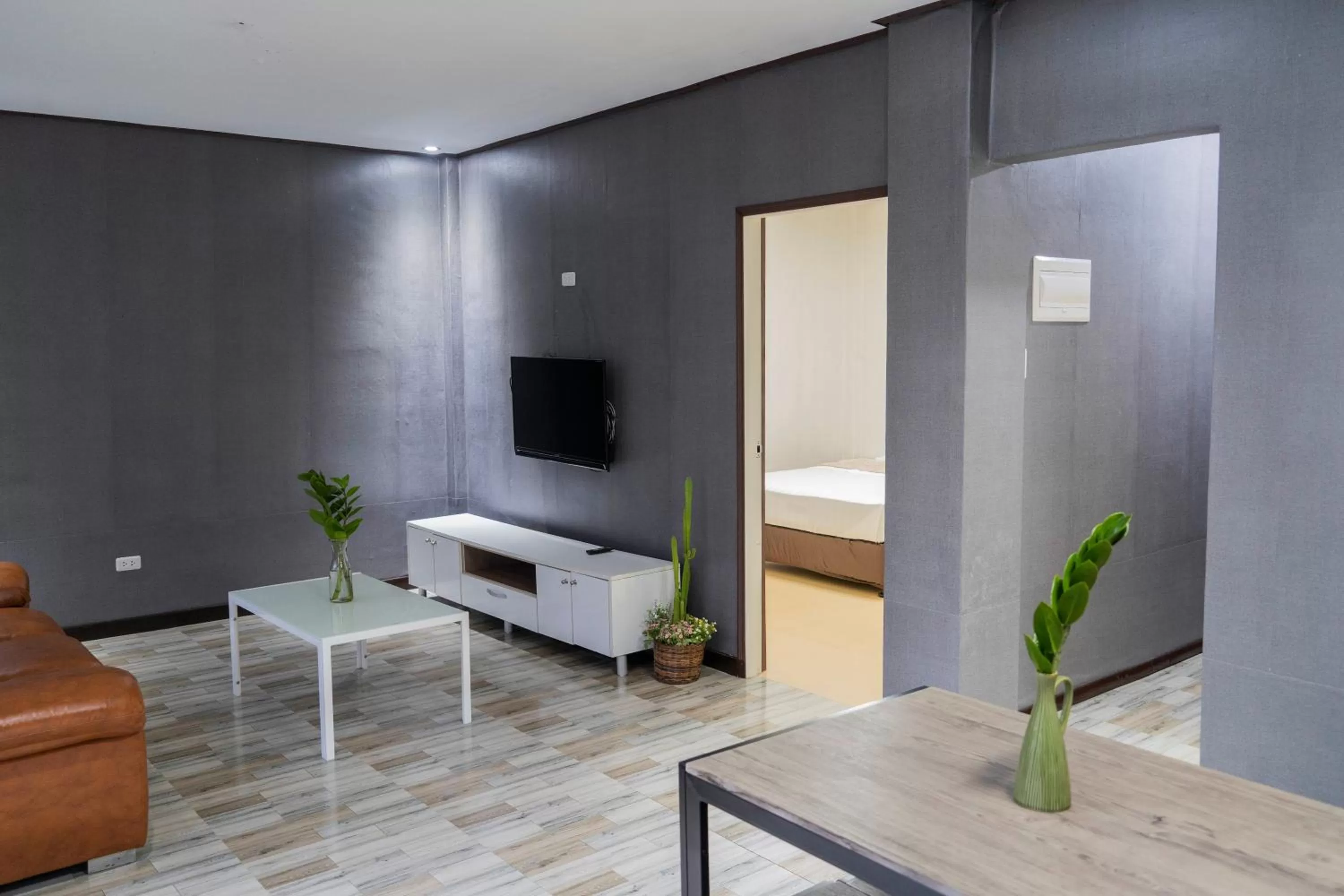Living room in Espacio Resort Bohol