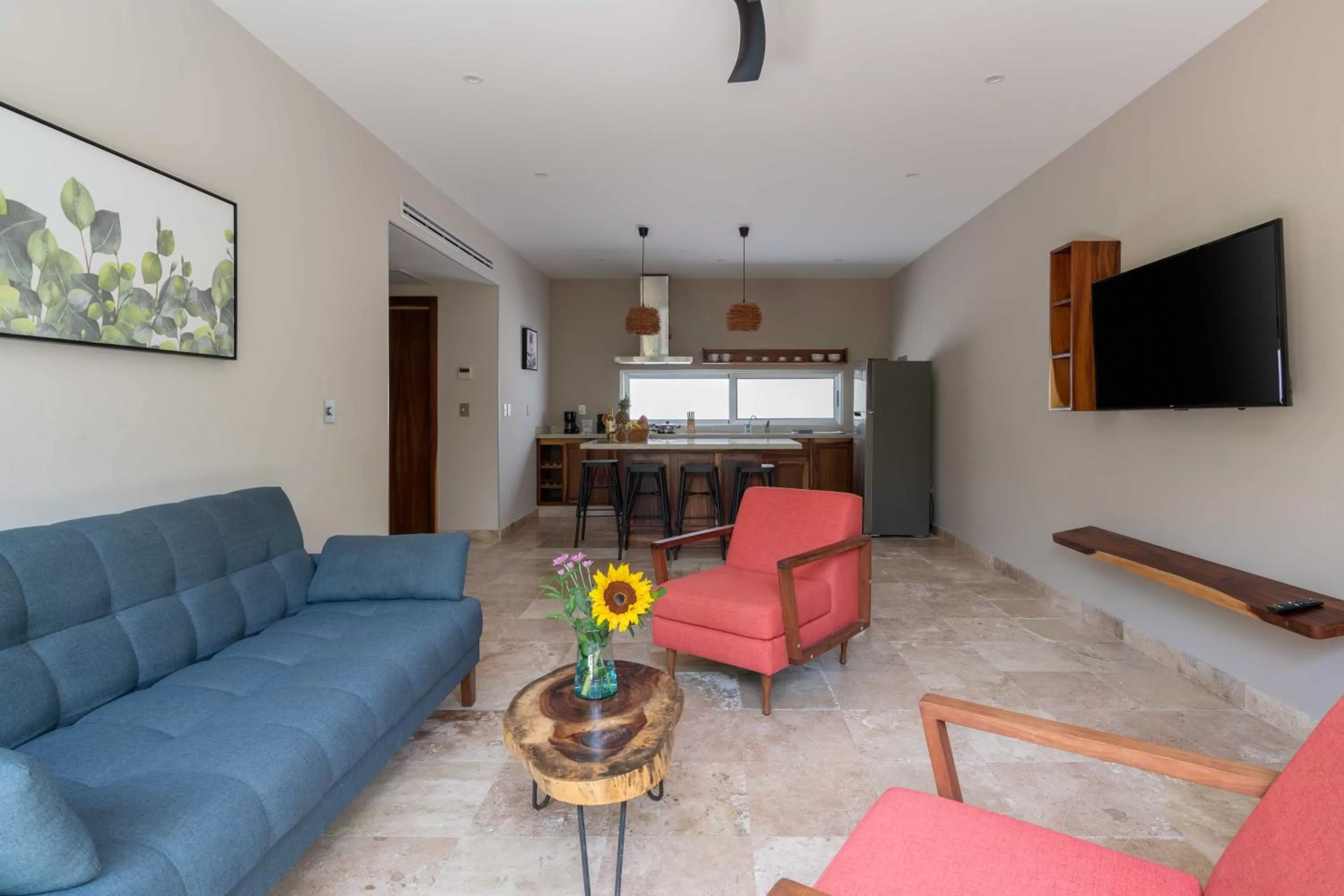 TV and multimedia in Valhalla Residences by Biwa