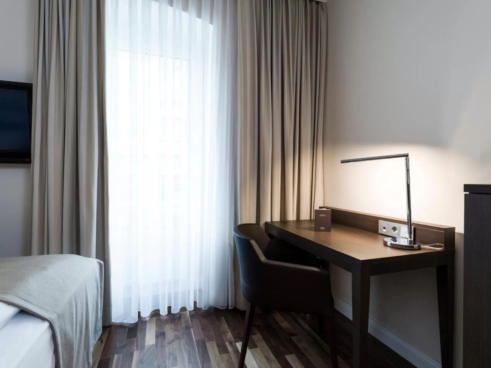 Decorative detail, Bed in Hotel Sandwirth