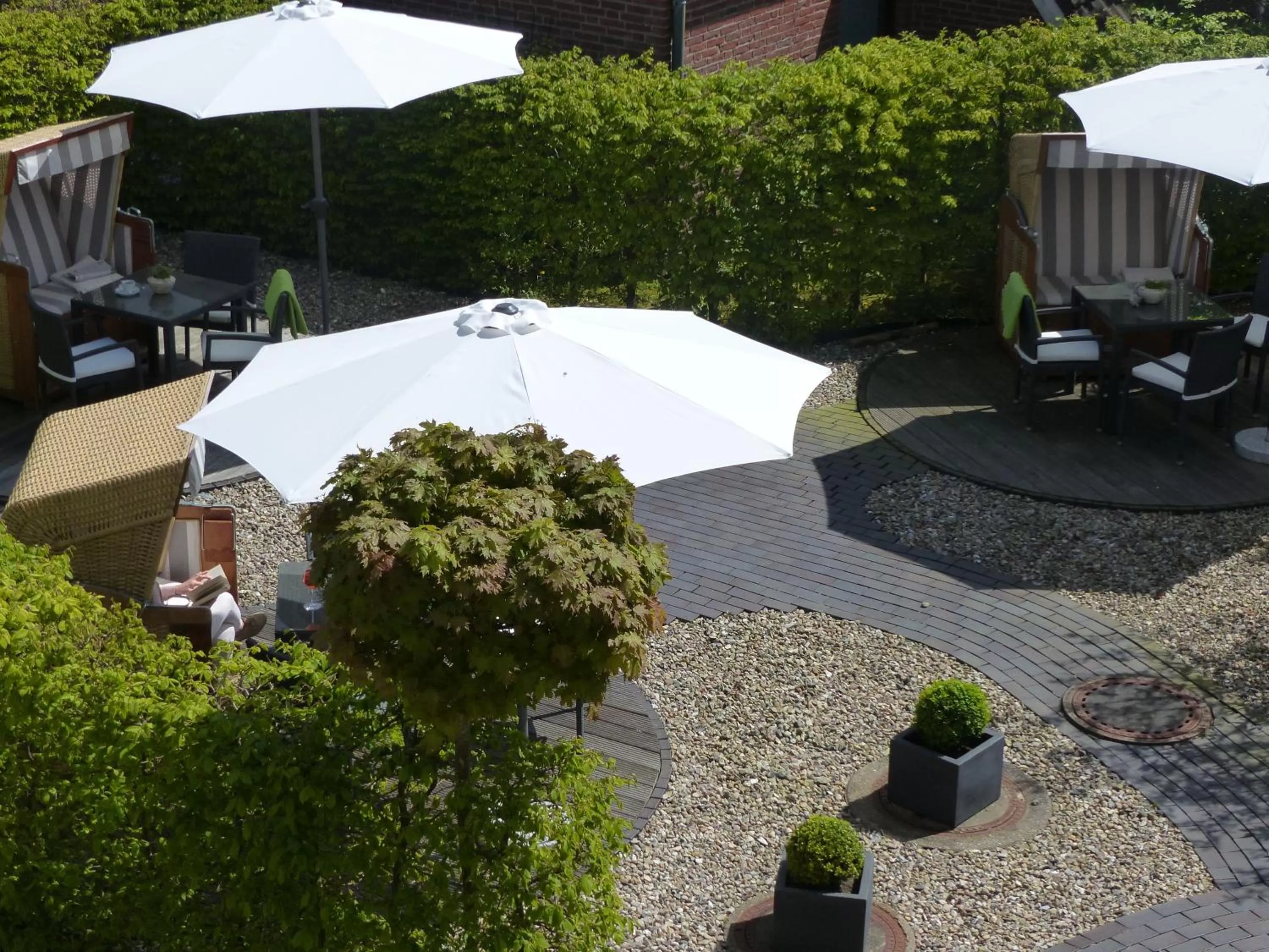 Garden in Akzent Hotel Dorn