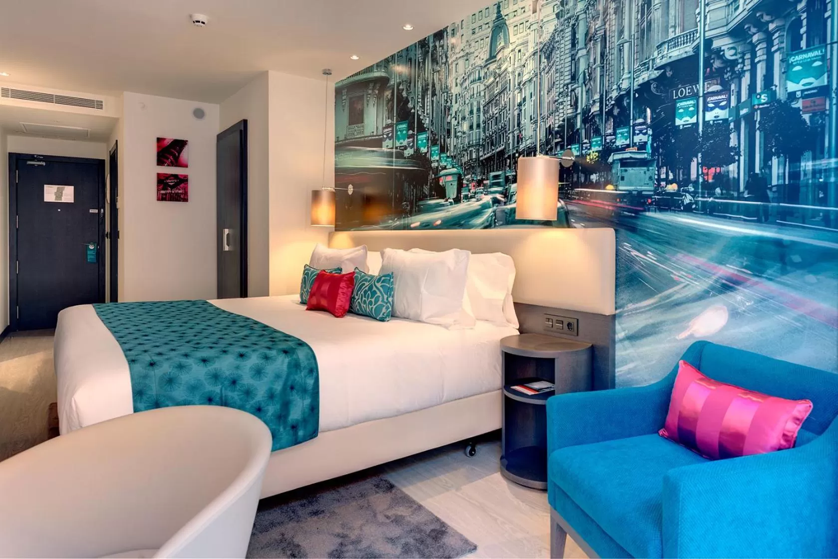 Superior Double or Twin Room in Hotel Indigo Madrid - Gran Via, an IHG Hotel