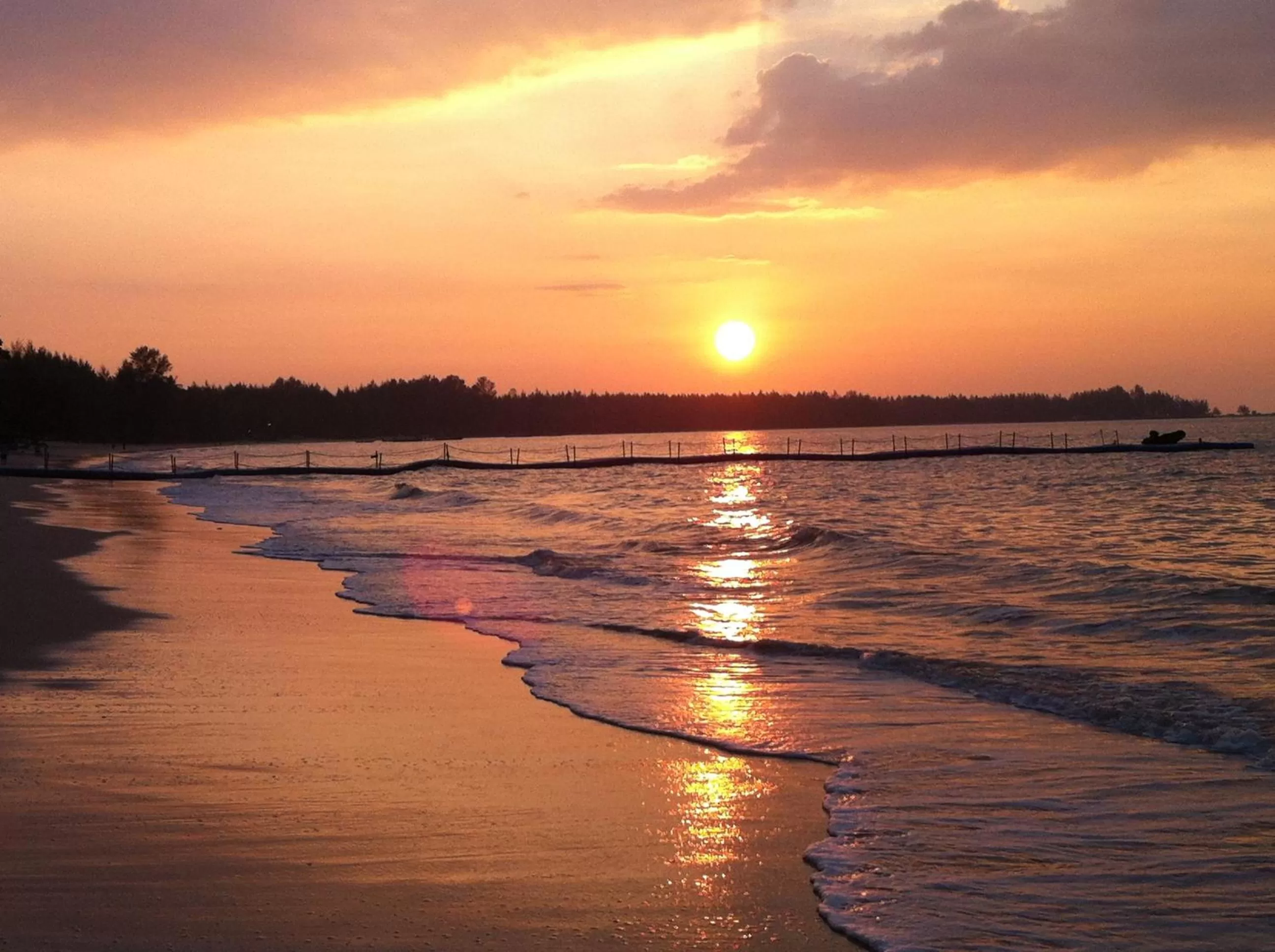 Natural landscape in Ao Thong beach Resort