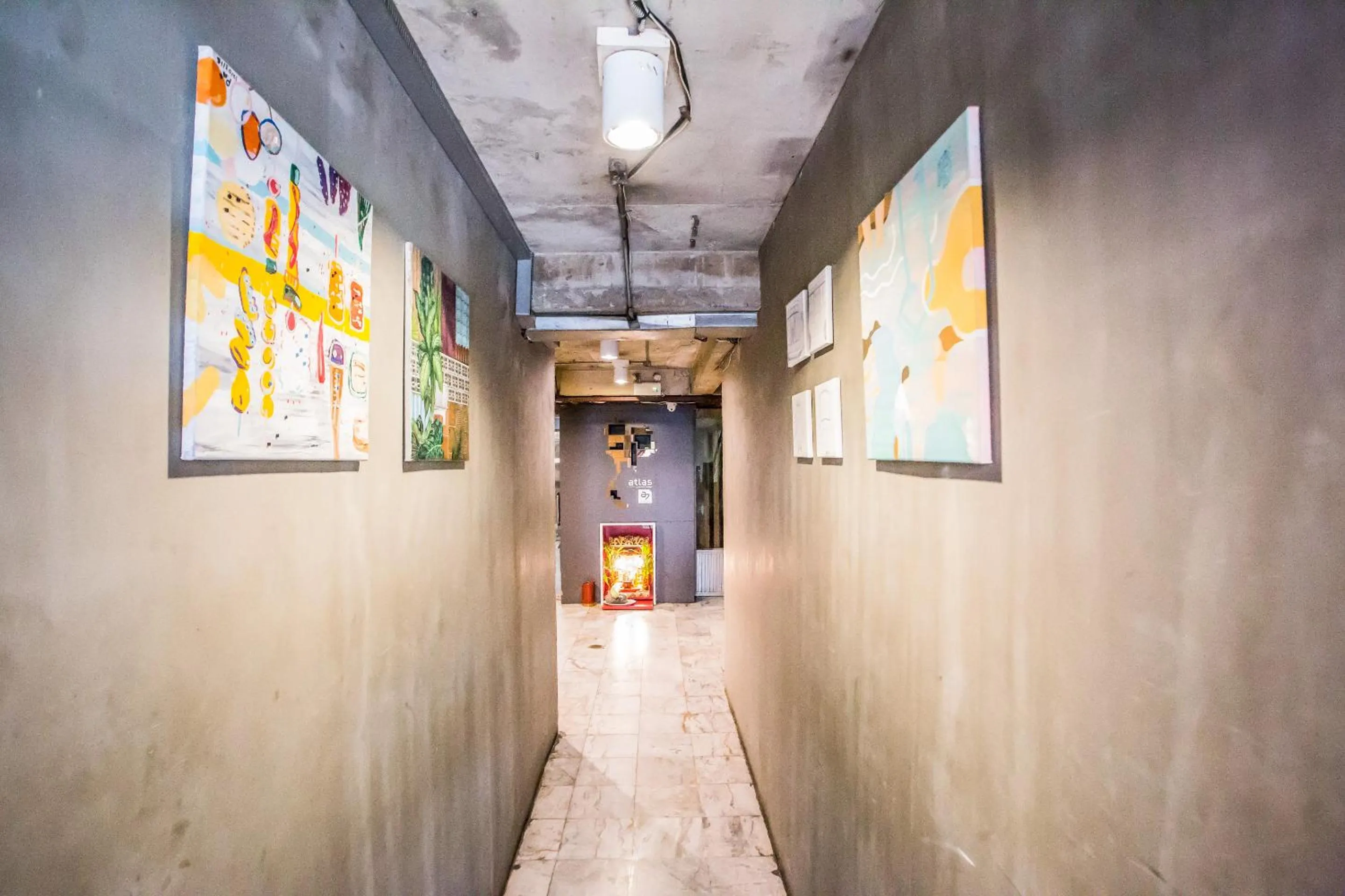 Floor plan in Atlas Bangkok Hotel