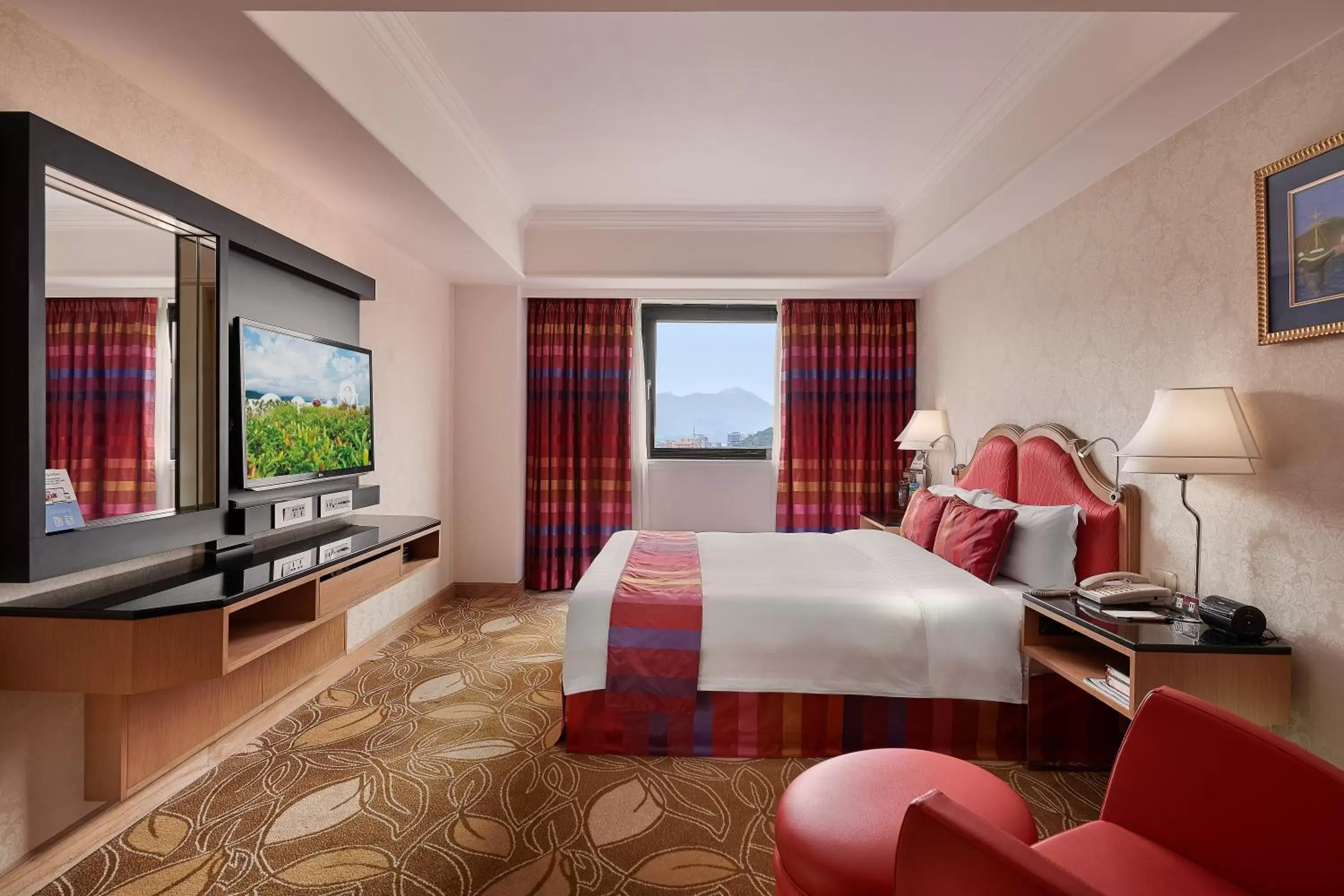 Deluxe Double Room in The Riviera Hotel Taipei Deluxe Double Room in The Riviera Hotel Taipei