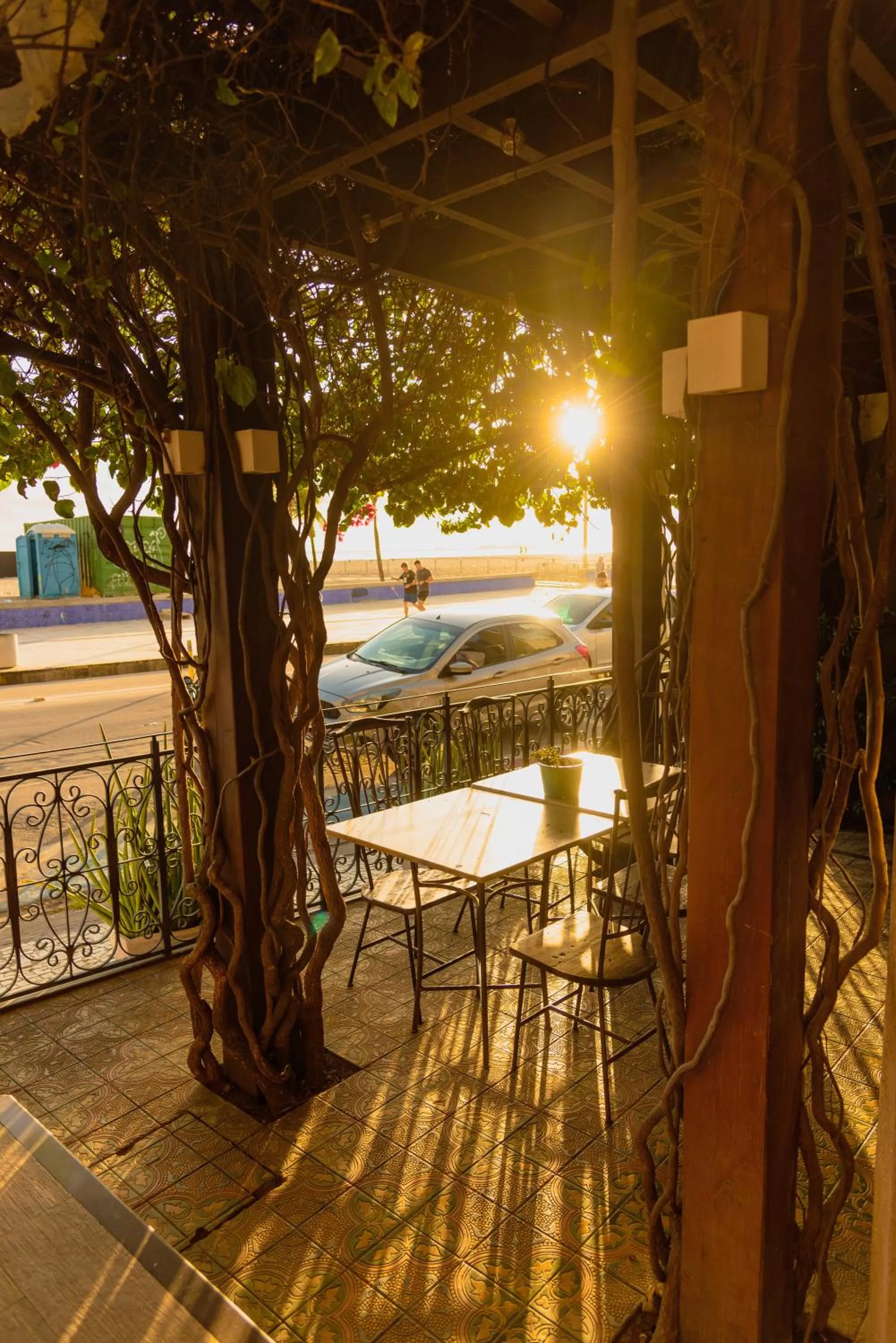 Patio in Fortmar Hotel