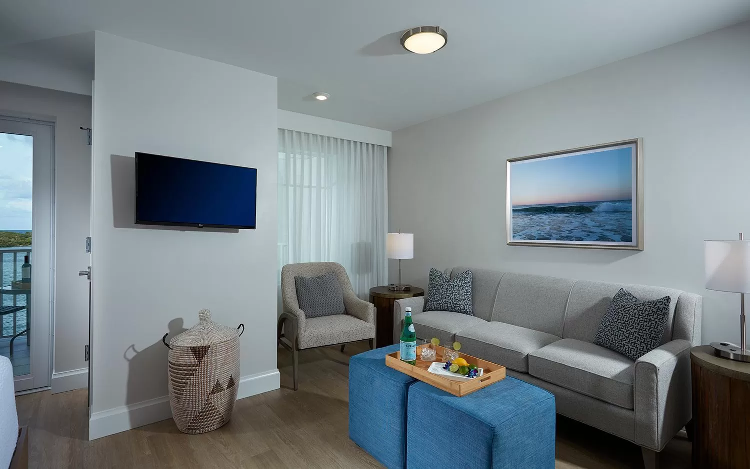 Living room in The Pointe Hotel