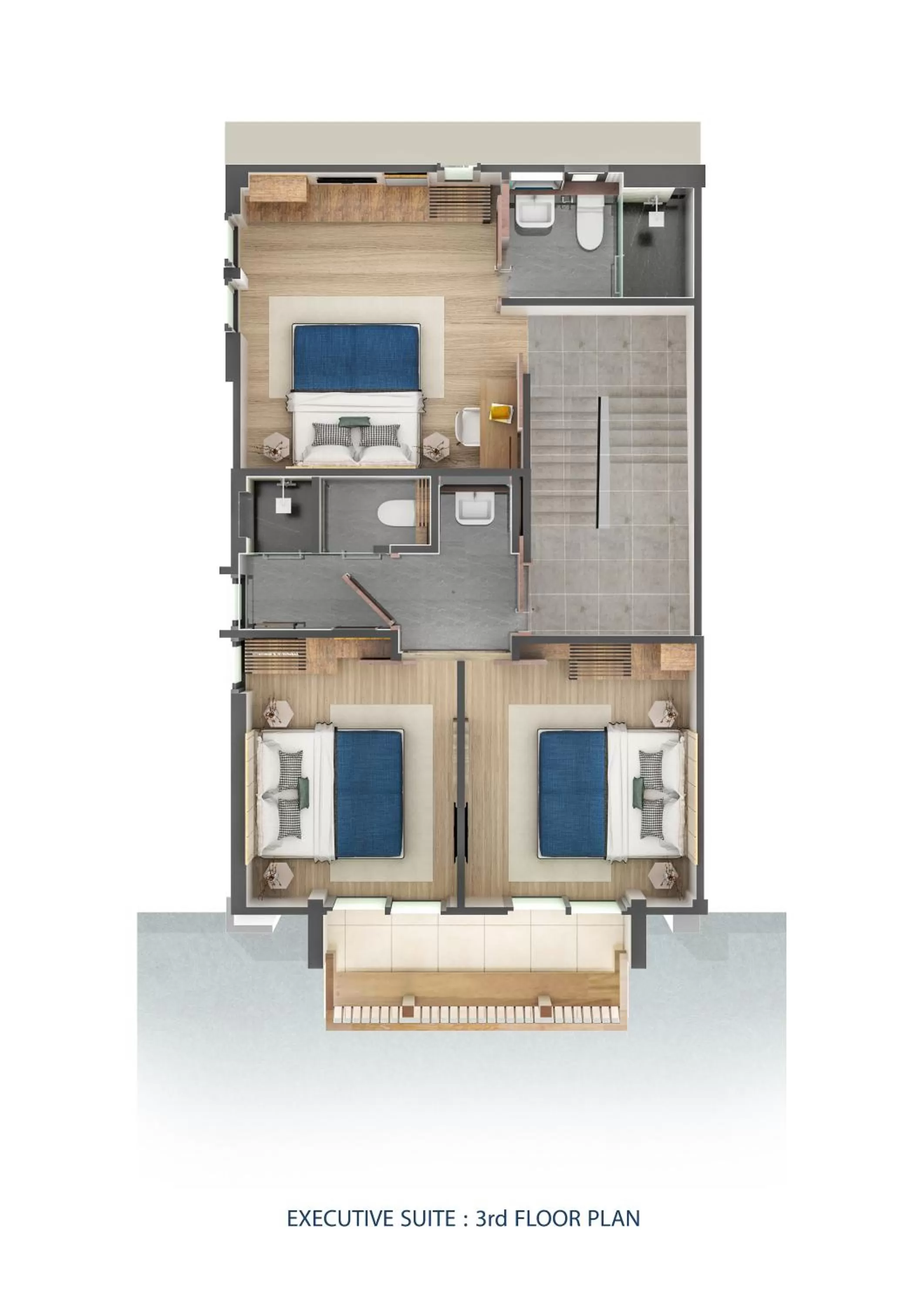 Floor plan in SHAN Villas Sukhumvit