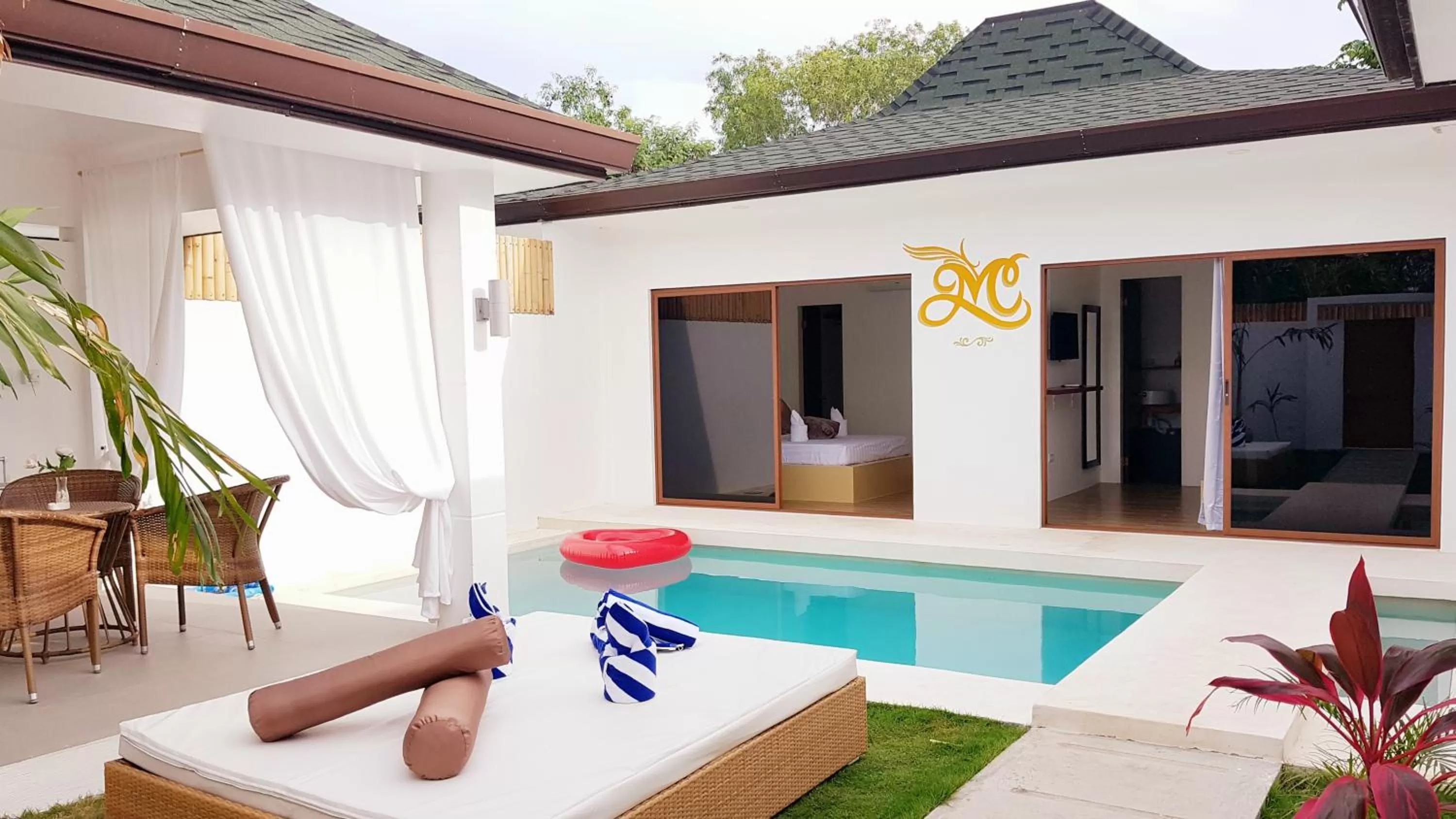 Patio in Montecarlo Villas Panglao