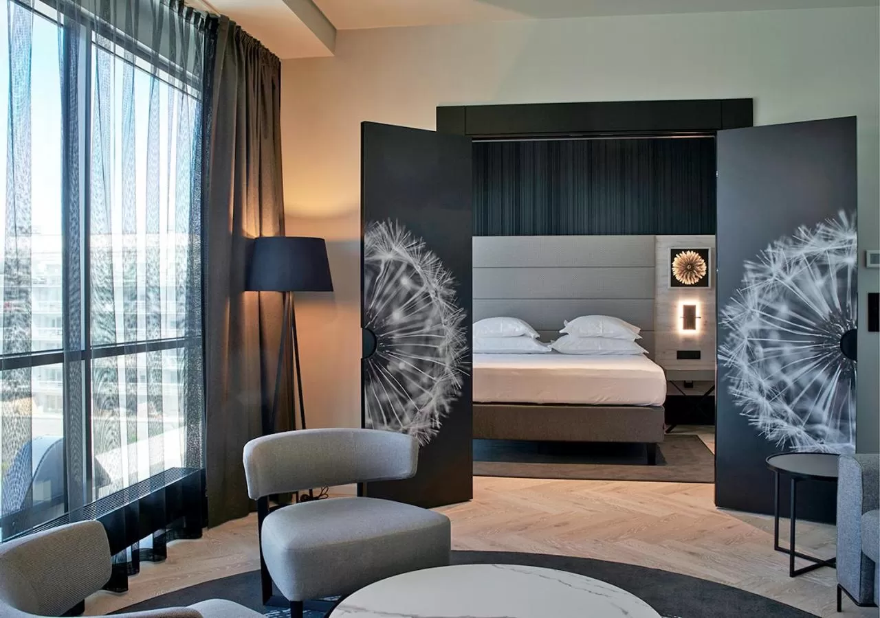 Bed in Tallink City Hotel