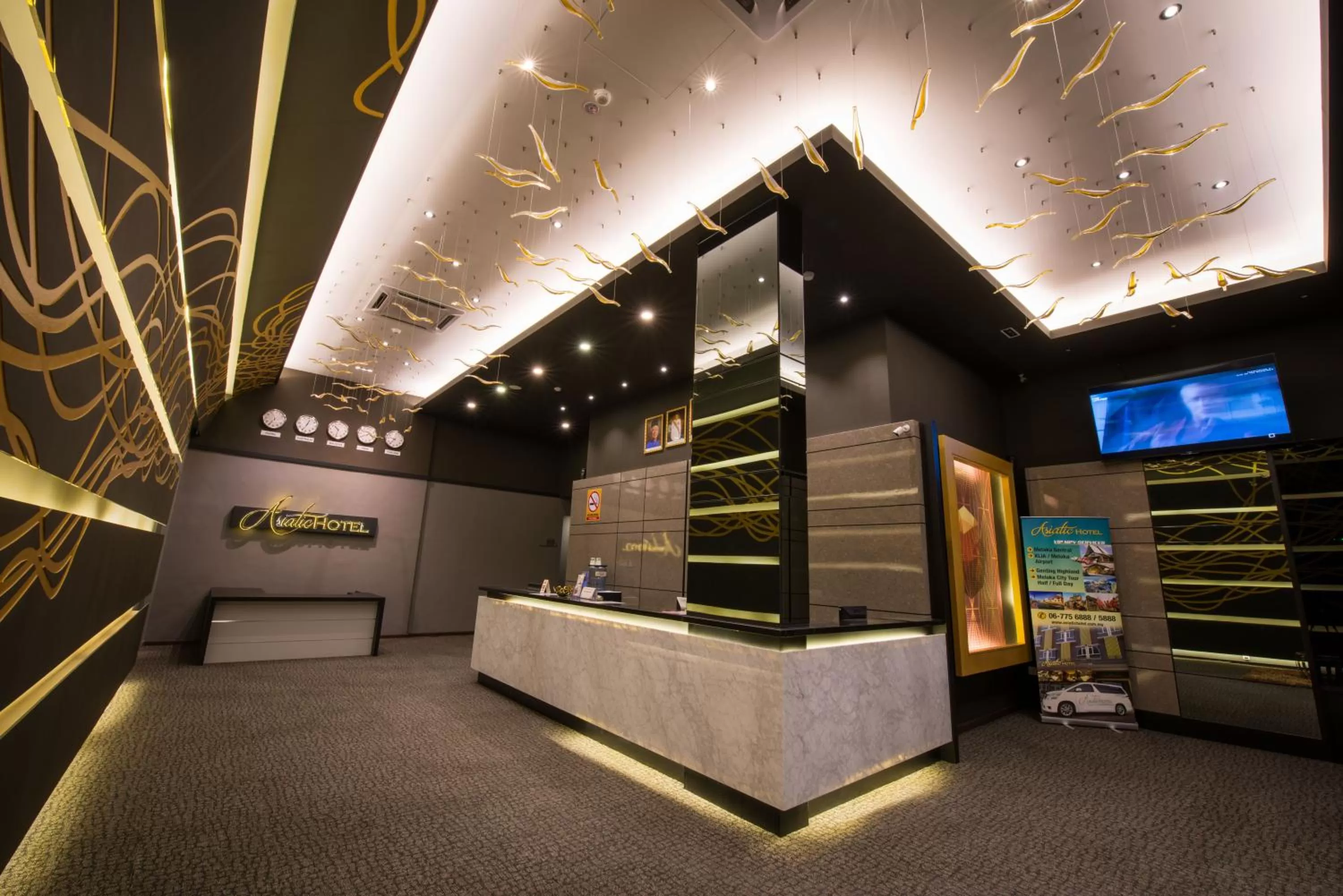 TV and multimedia in Asiatic Hotel