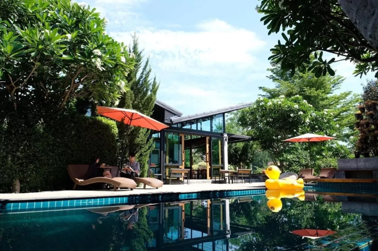 Property building in Family House Zen Boutique Resort