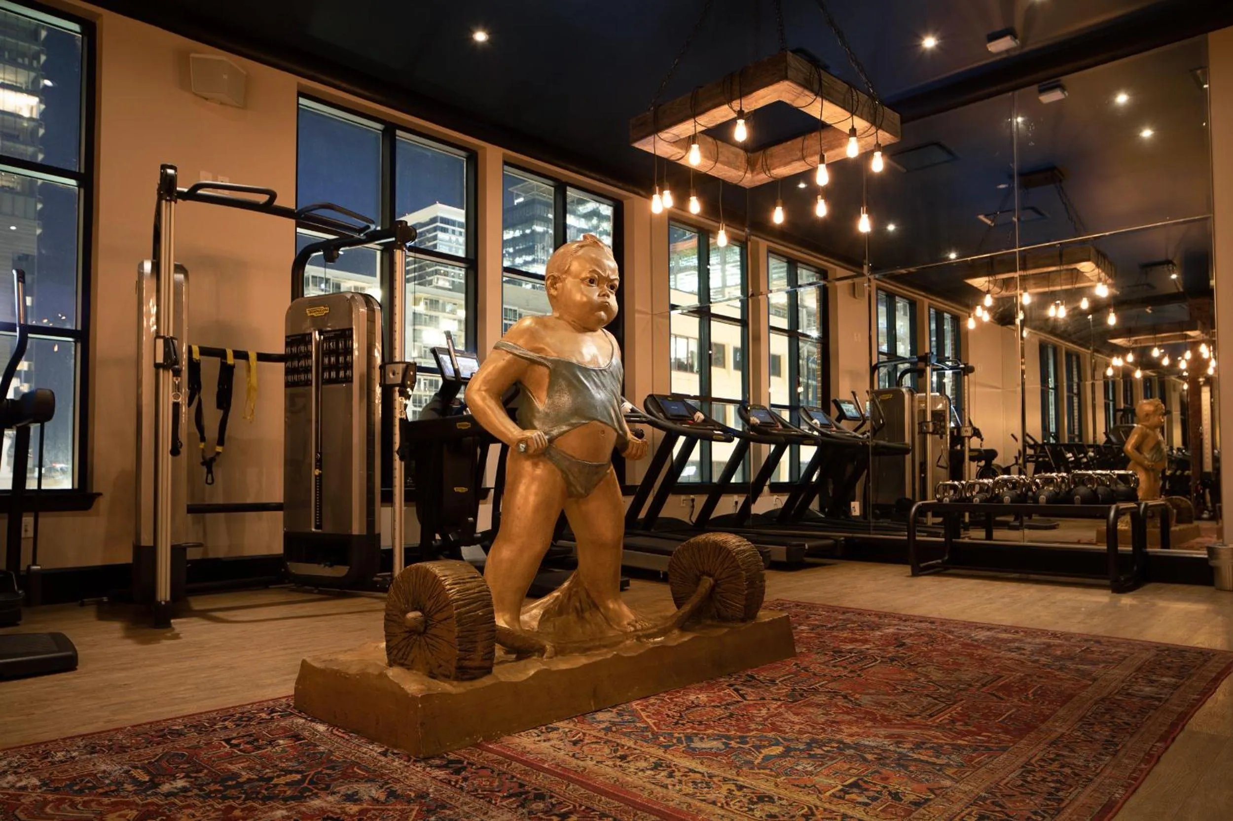 Fitness centre/facilities in Hotel ZaZa Austin