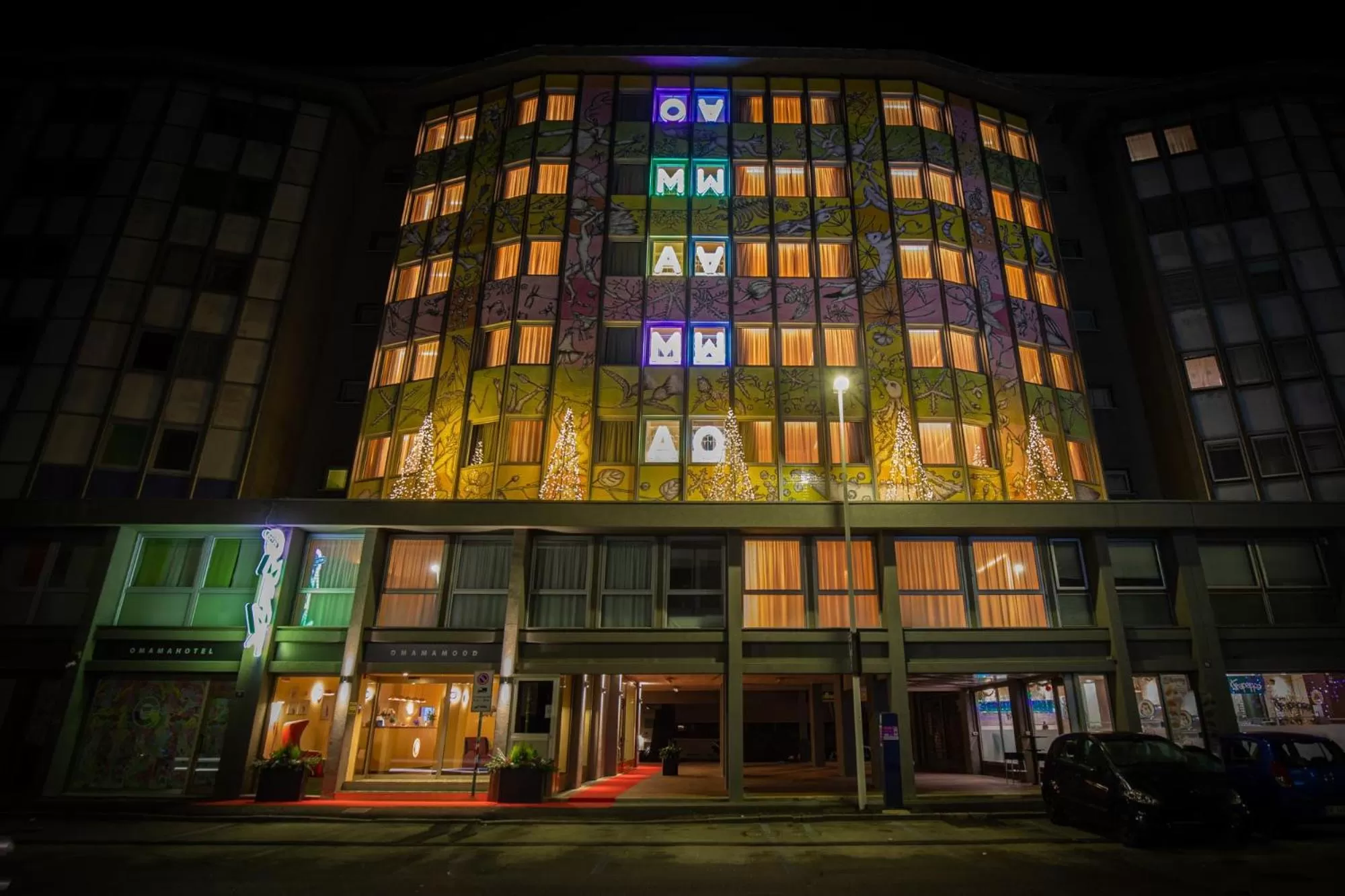 Property building in OMAMA Hotel