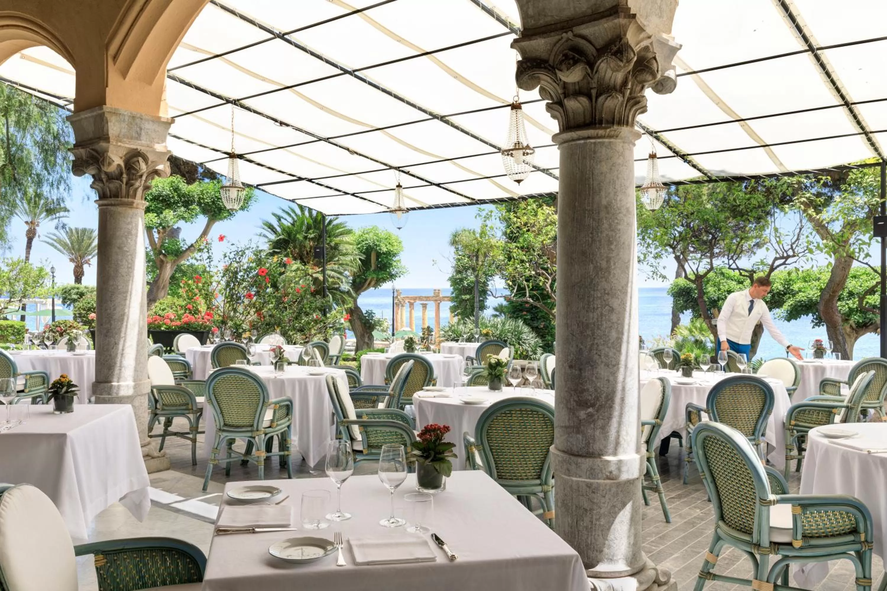 Restaurant/places to eat in Rocco Forte Villa Igiea
