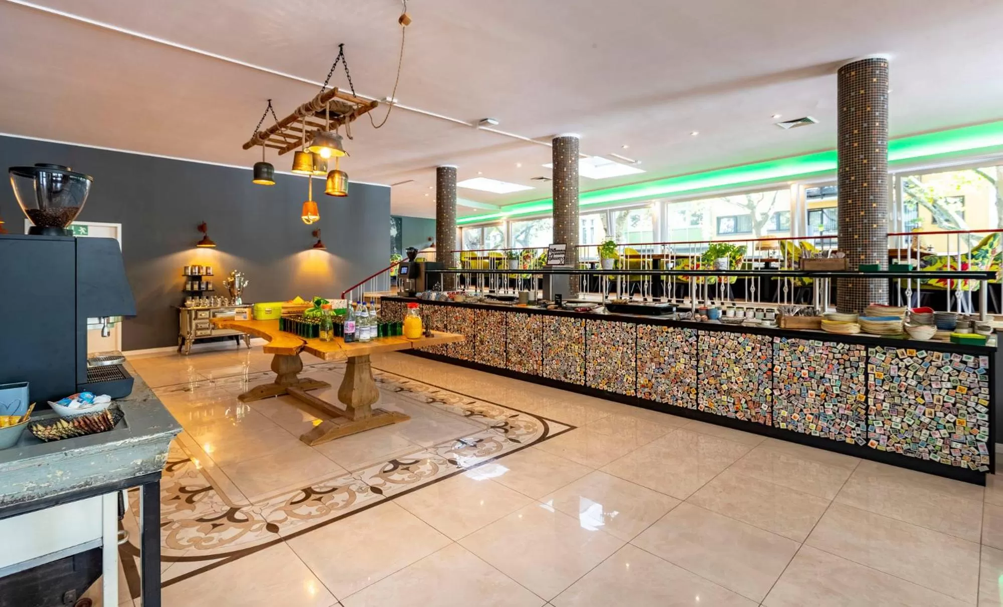 Buffet breakfast in tinyTwice Hotel Bonn