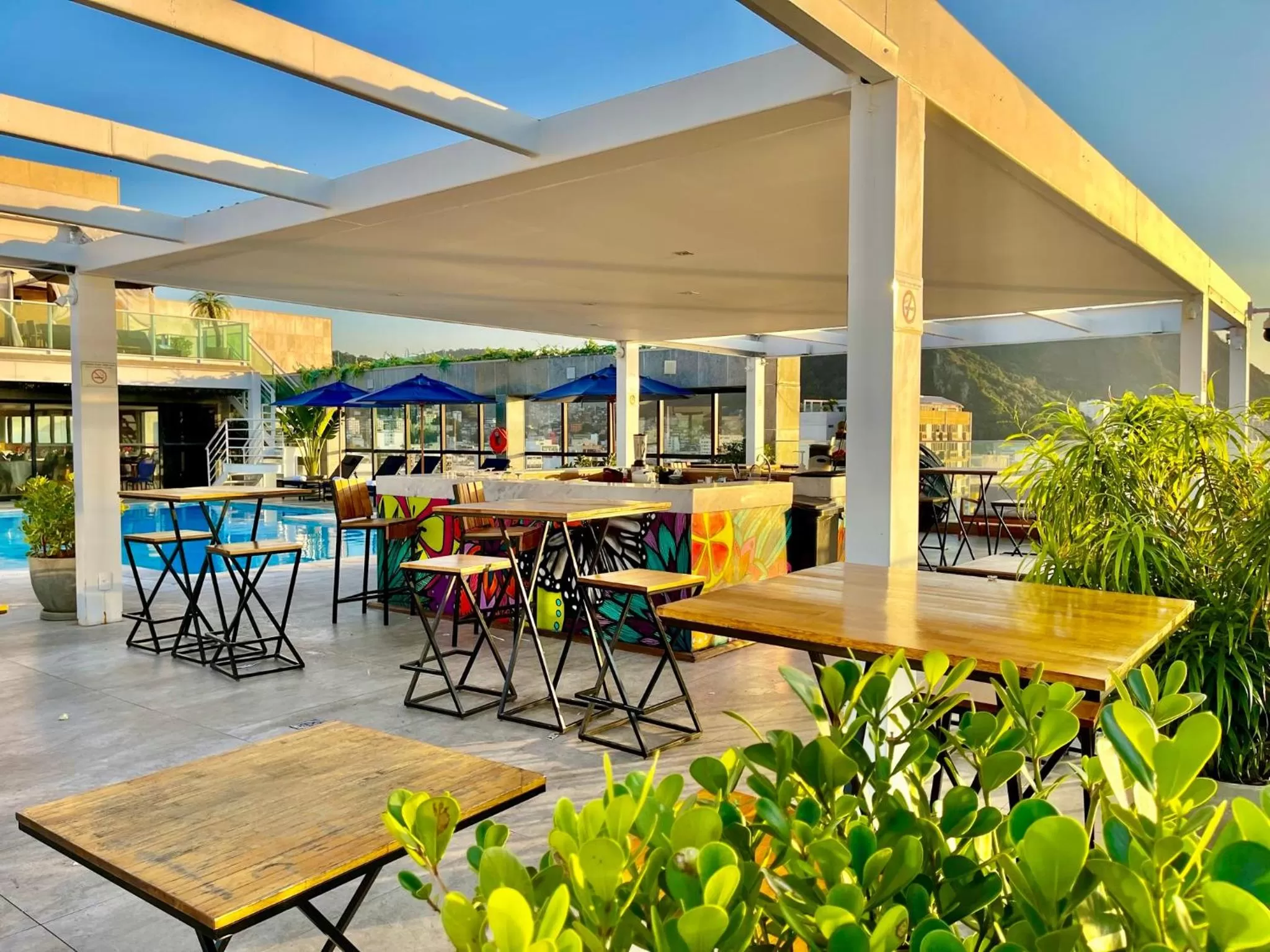 Patio in Pestana Rio Atlantica