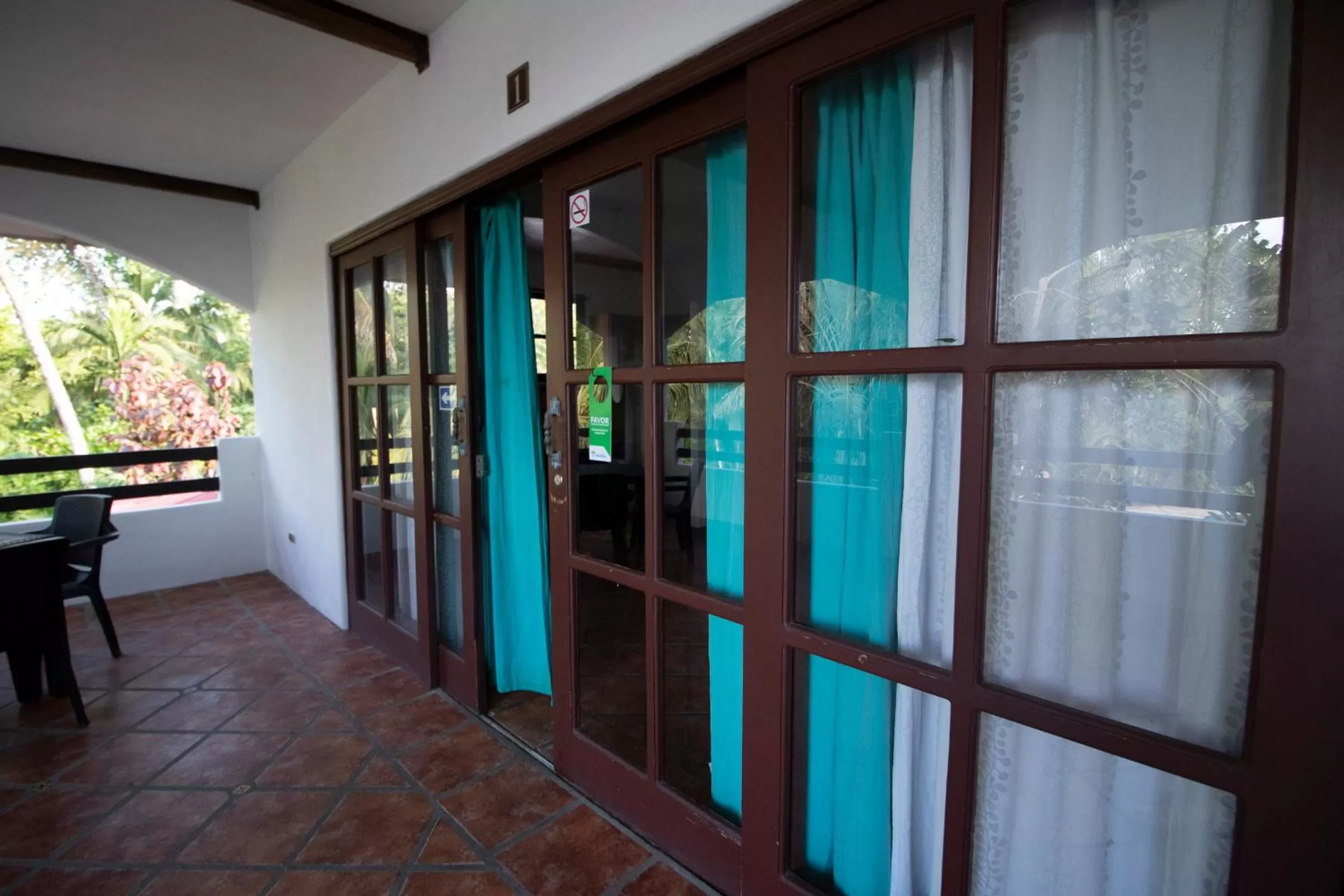 Facade/entrance, Balcony/Terrace in Hotel Playa Westfalia