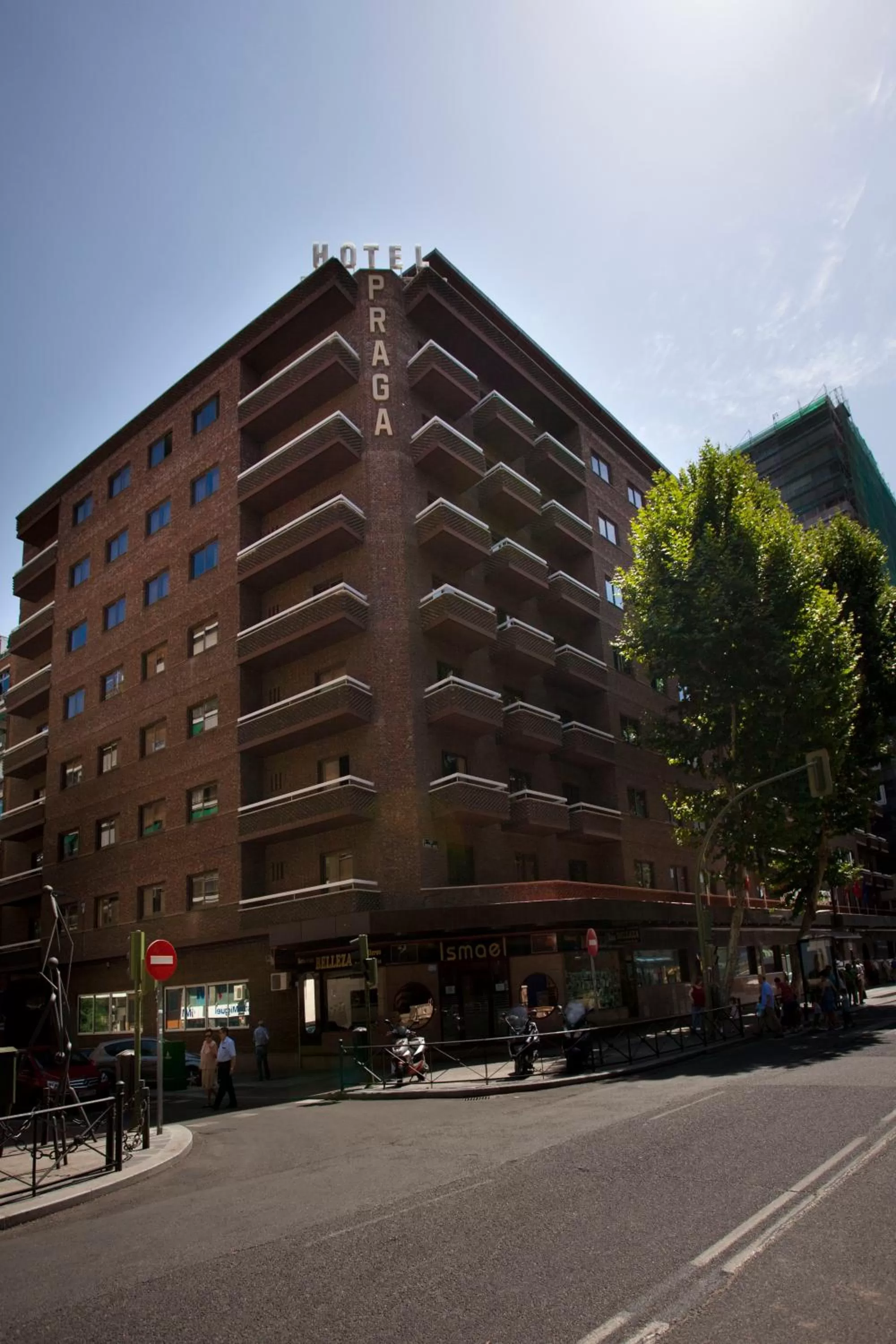 Facade/entrance in Hotel Praga