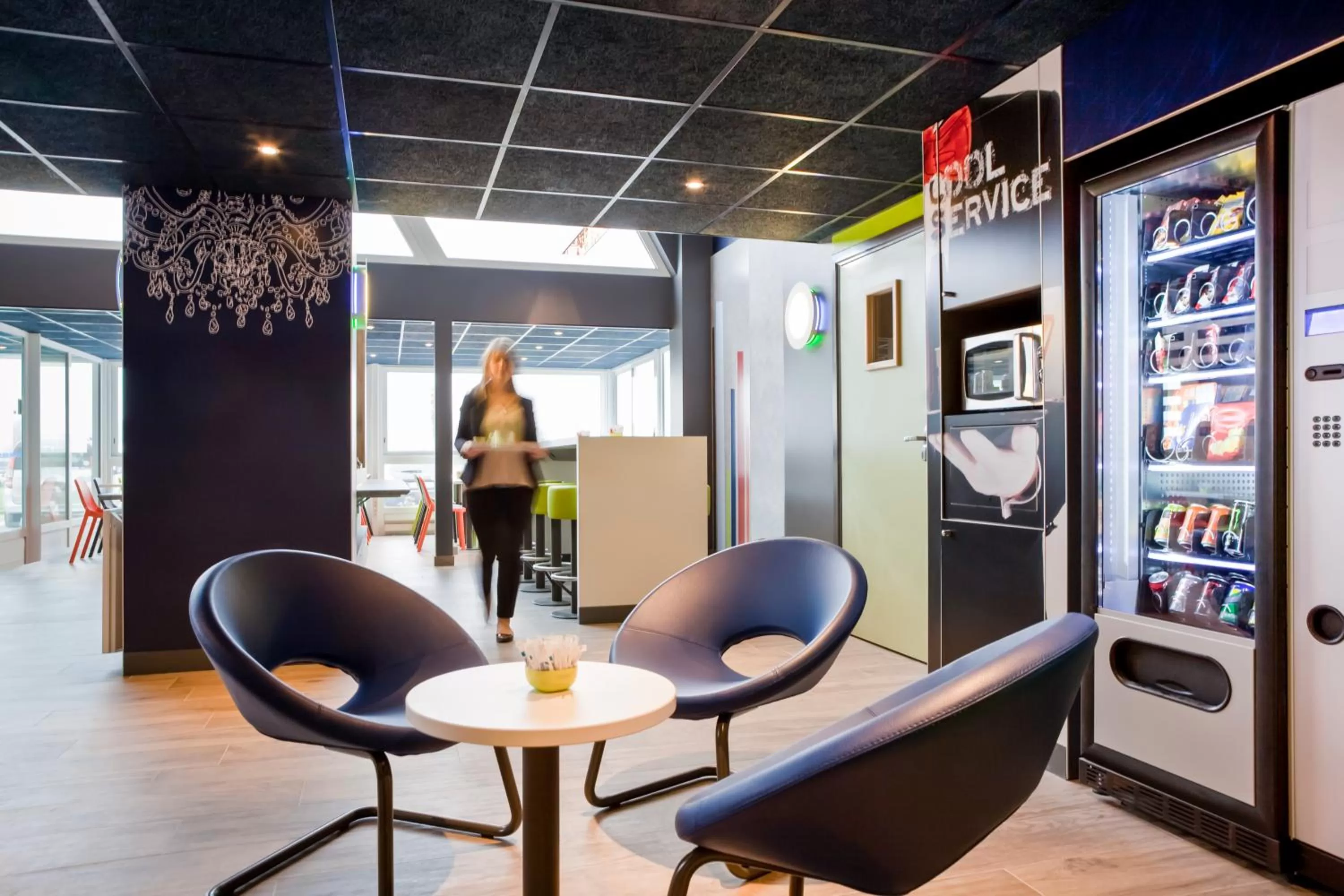 Living room in ibis budget Pontault Combault RN4 Marne La Vallée