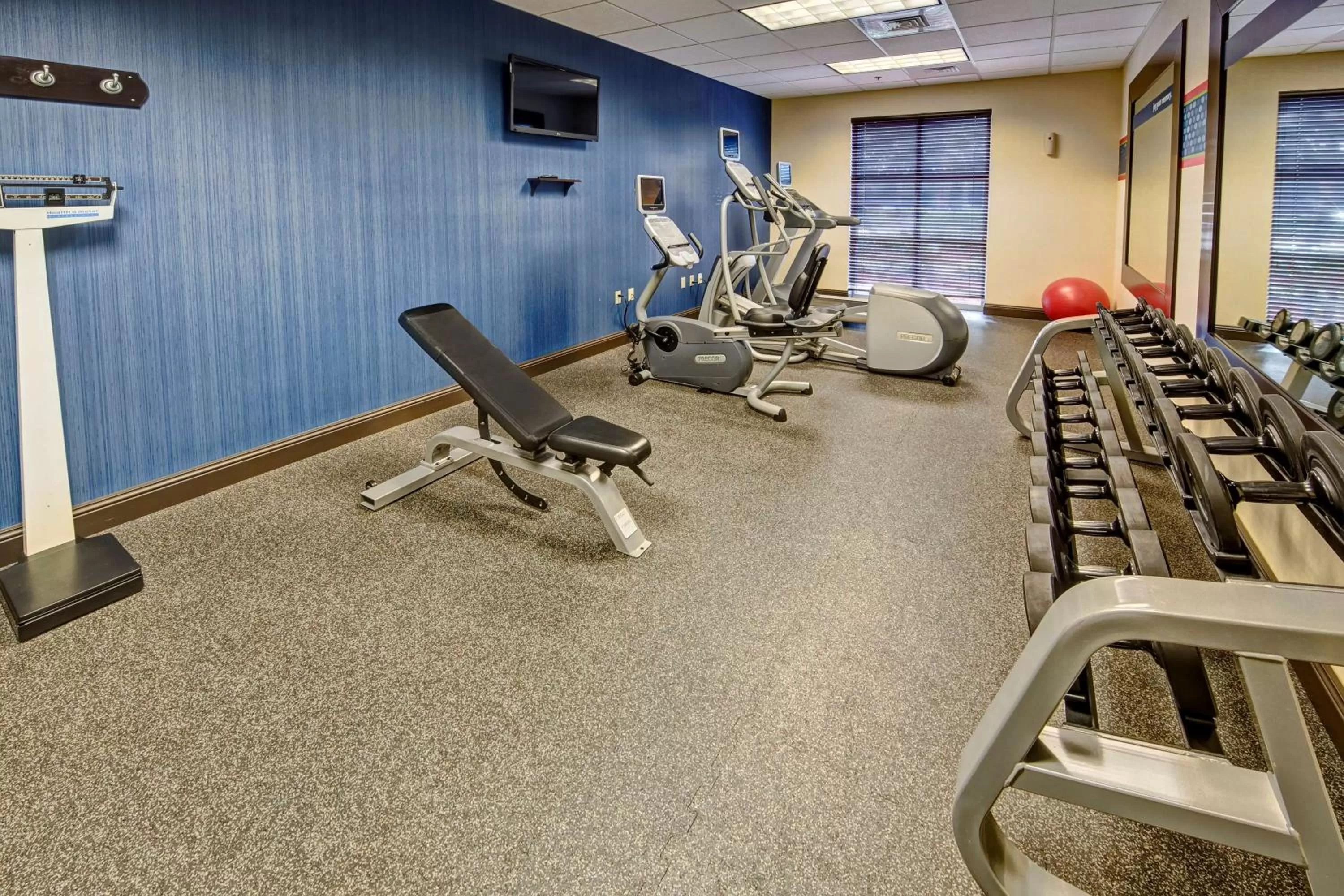 Fitness centre/facilities in Hampton Inn & Suites Stuart-North