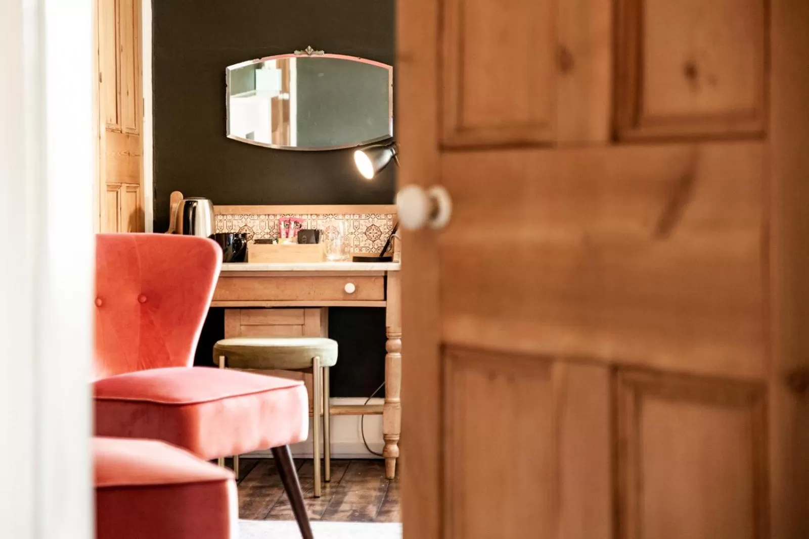Seating area in The Old Vicarage