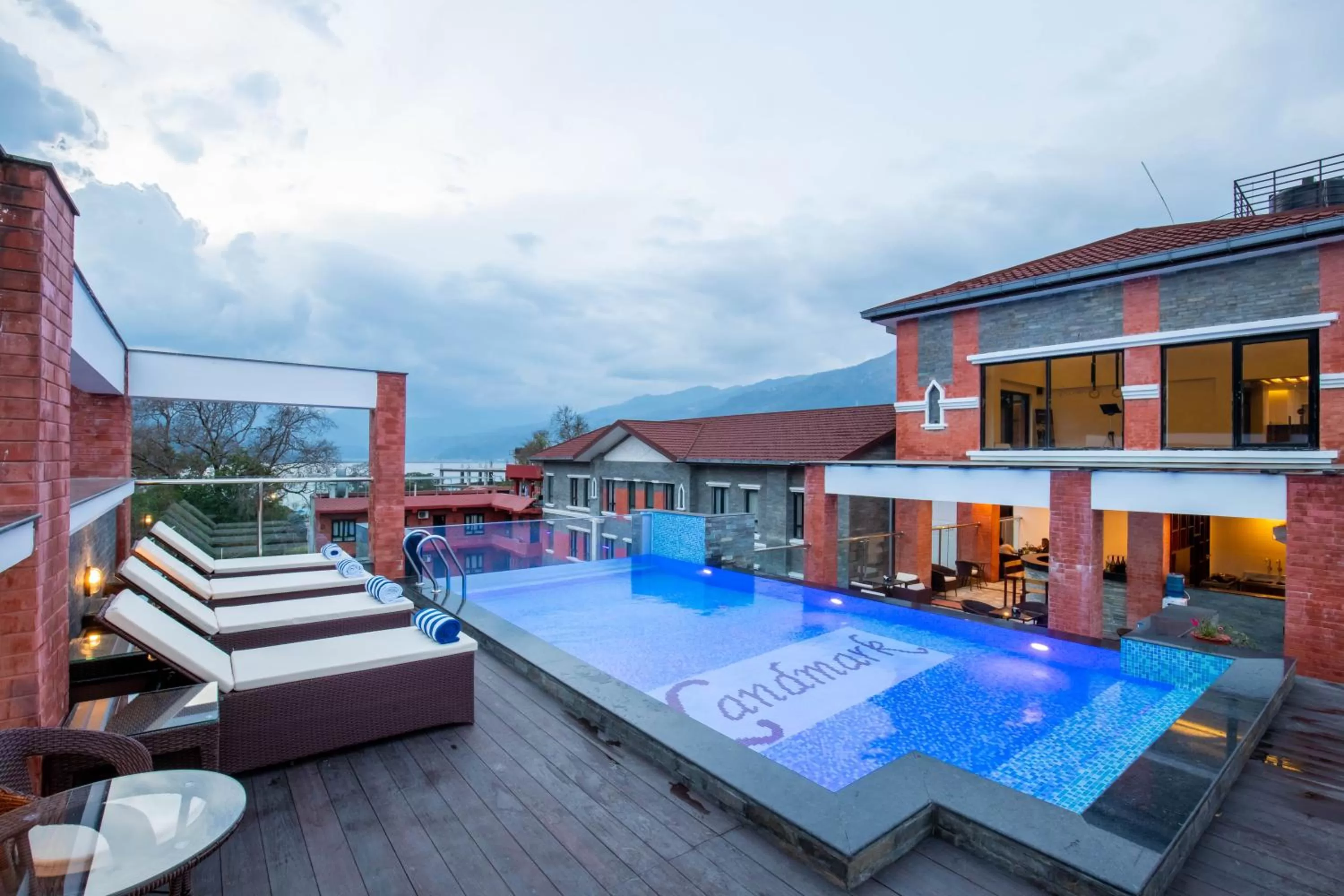 Swimming pool in Landmark Pokhara