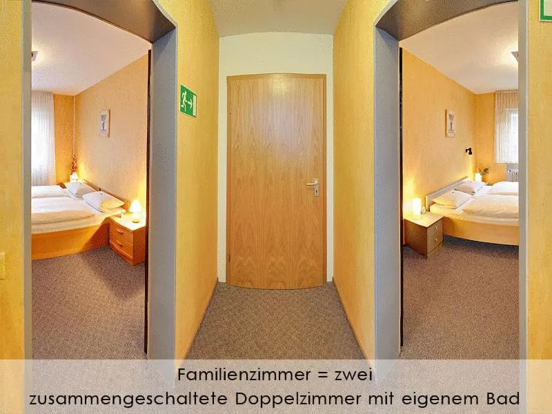 Photo of the whole room, Bed in Hotel Keinath Stuttgart