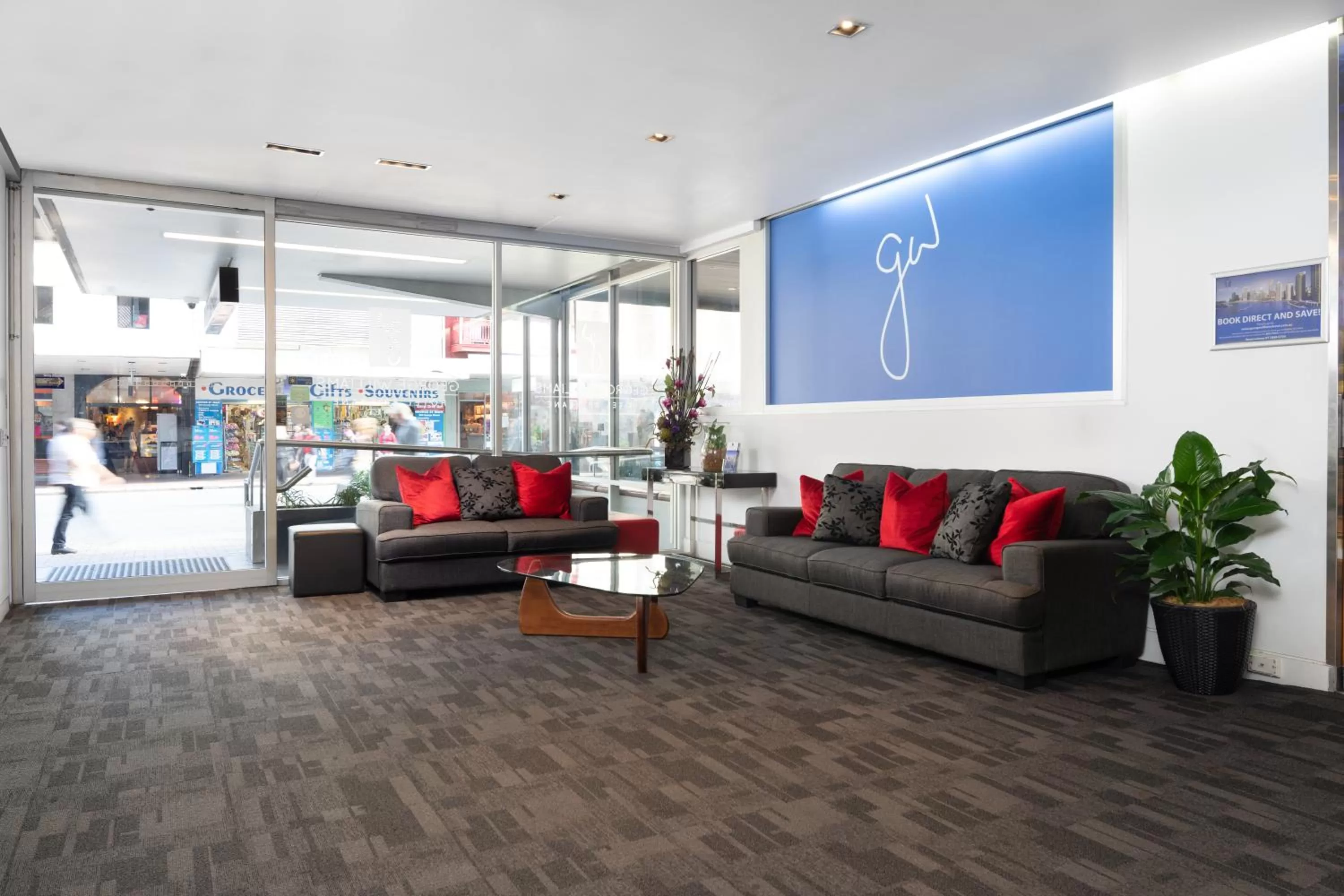Lobby or reception in George Hotel Brisbane, Independent Collection by EVT