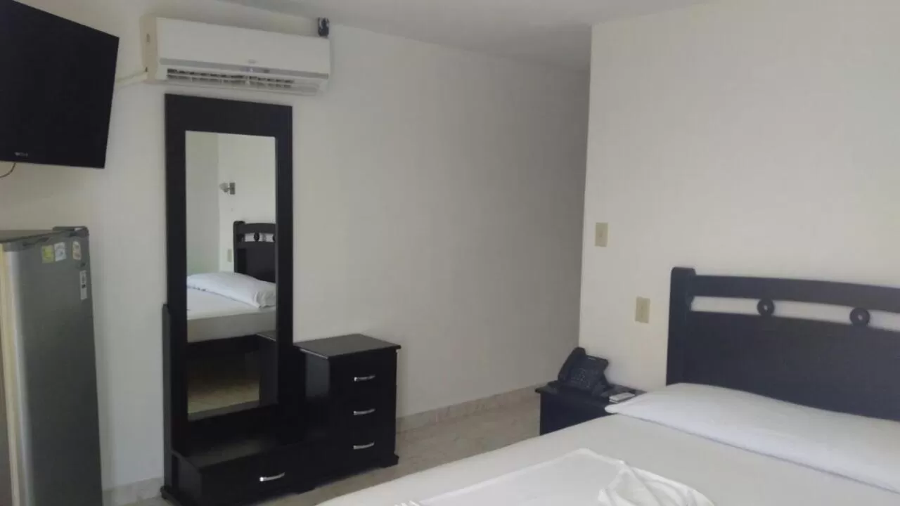 Bed in Hotel Jardin De Tequendama