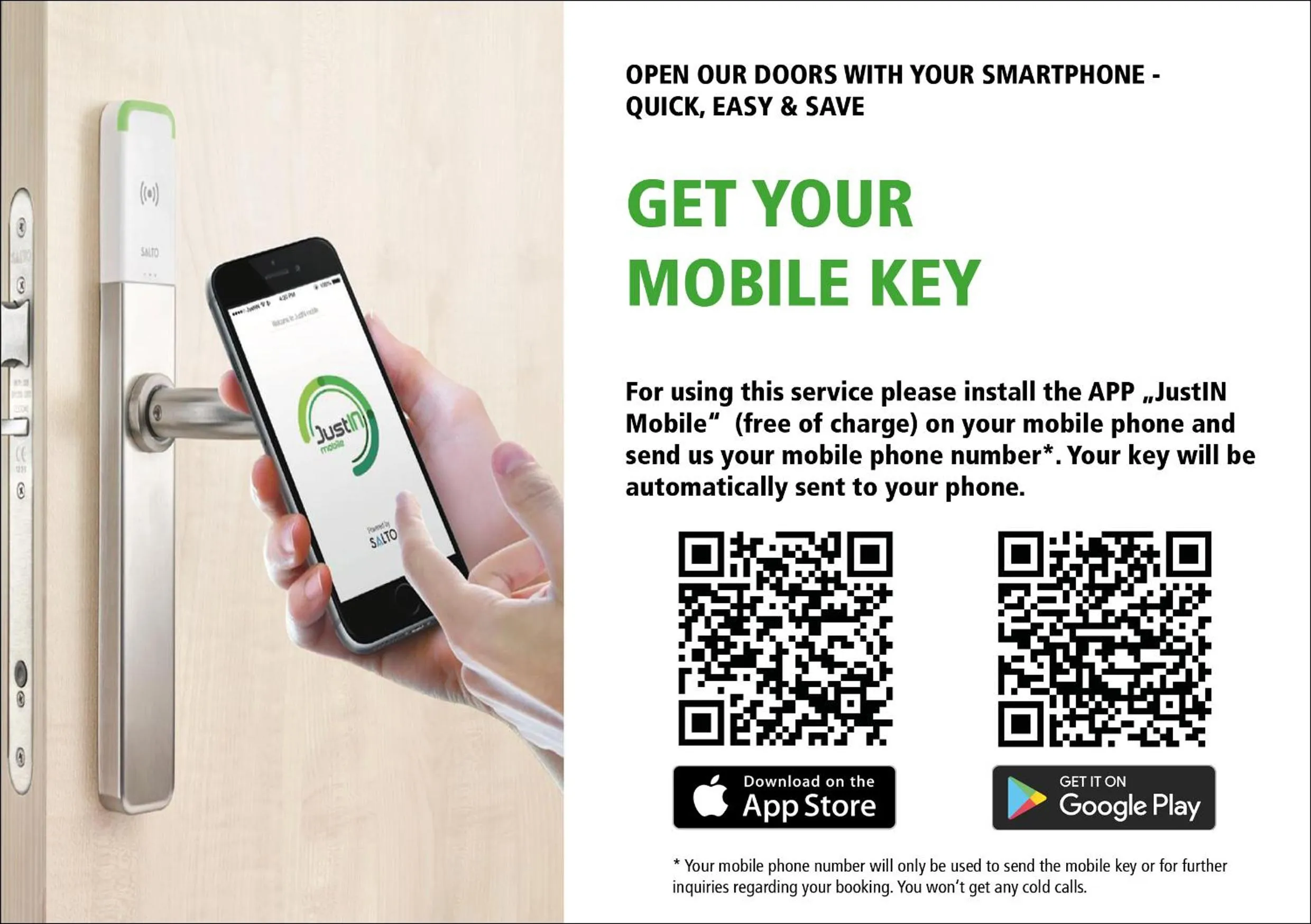 Text overlay in Hotel Sursee