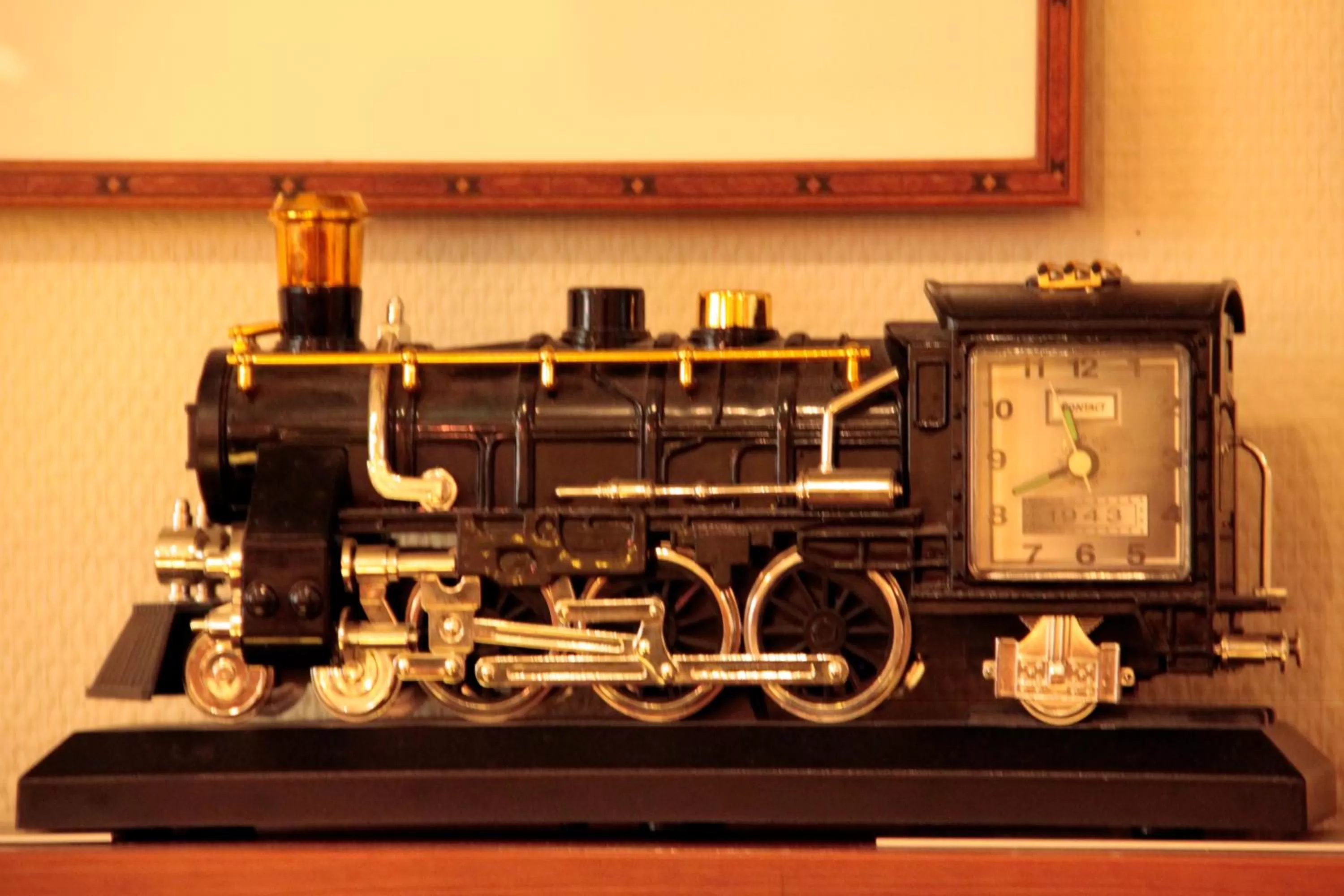 Decorative detail in A-Train Hotel