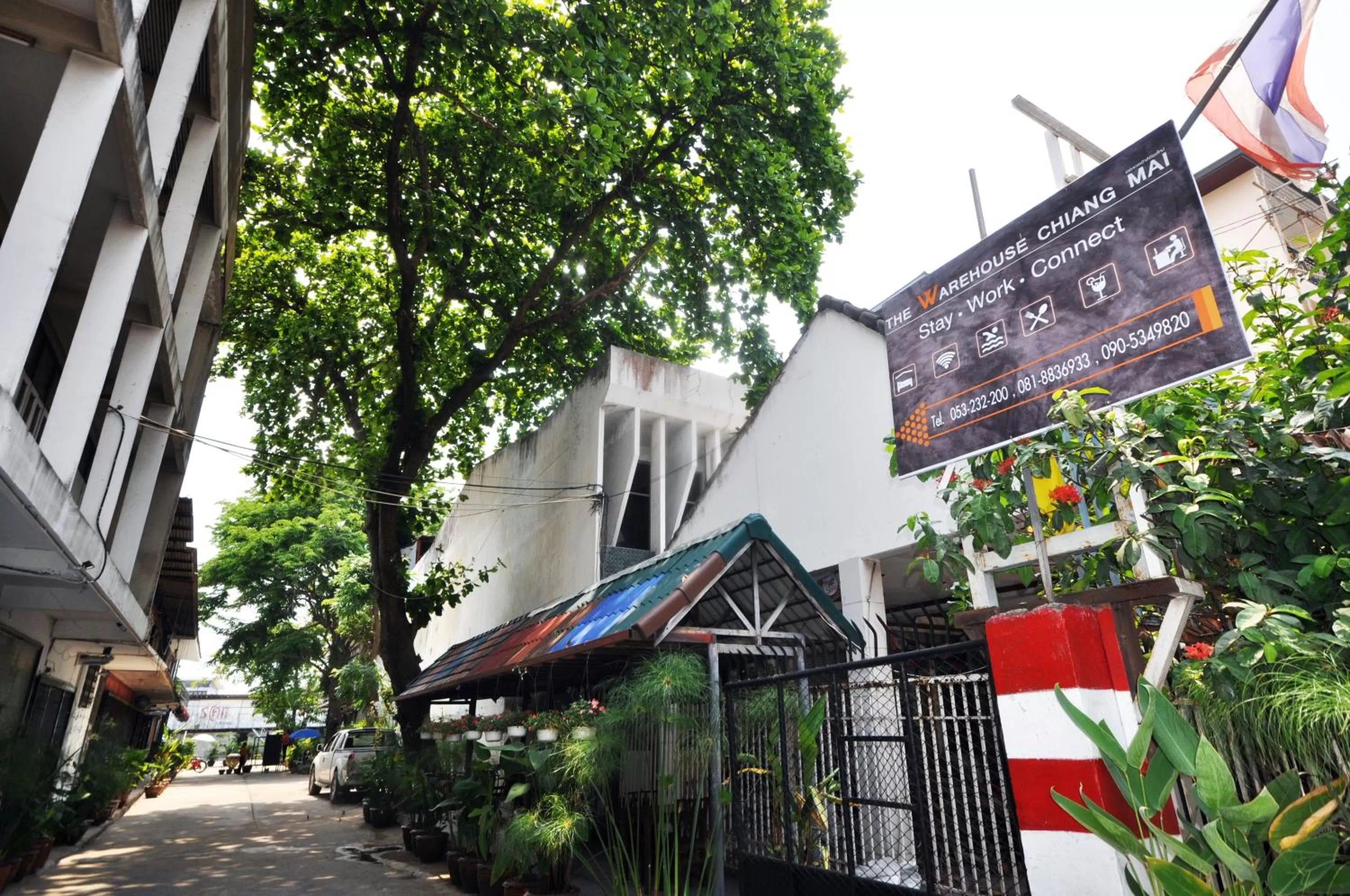 Facade/entrance in The Warehouse Chiang Mai