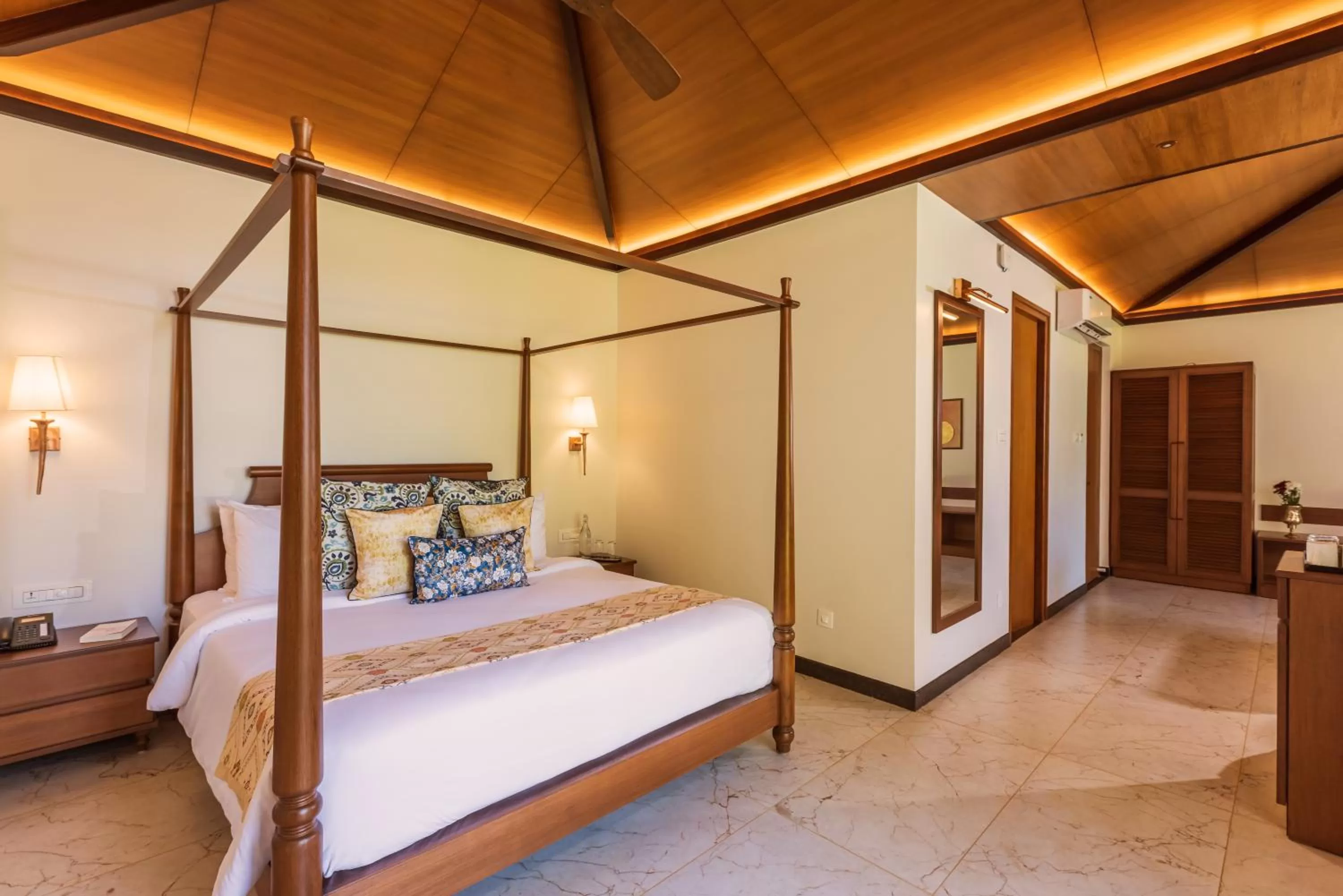 Bedroom, Bed in Denissons Beach Resort, formerly Gamyam Retreat