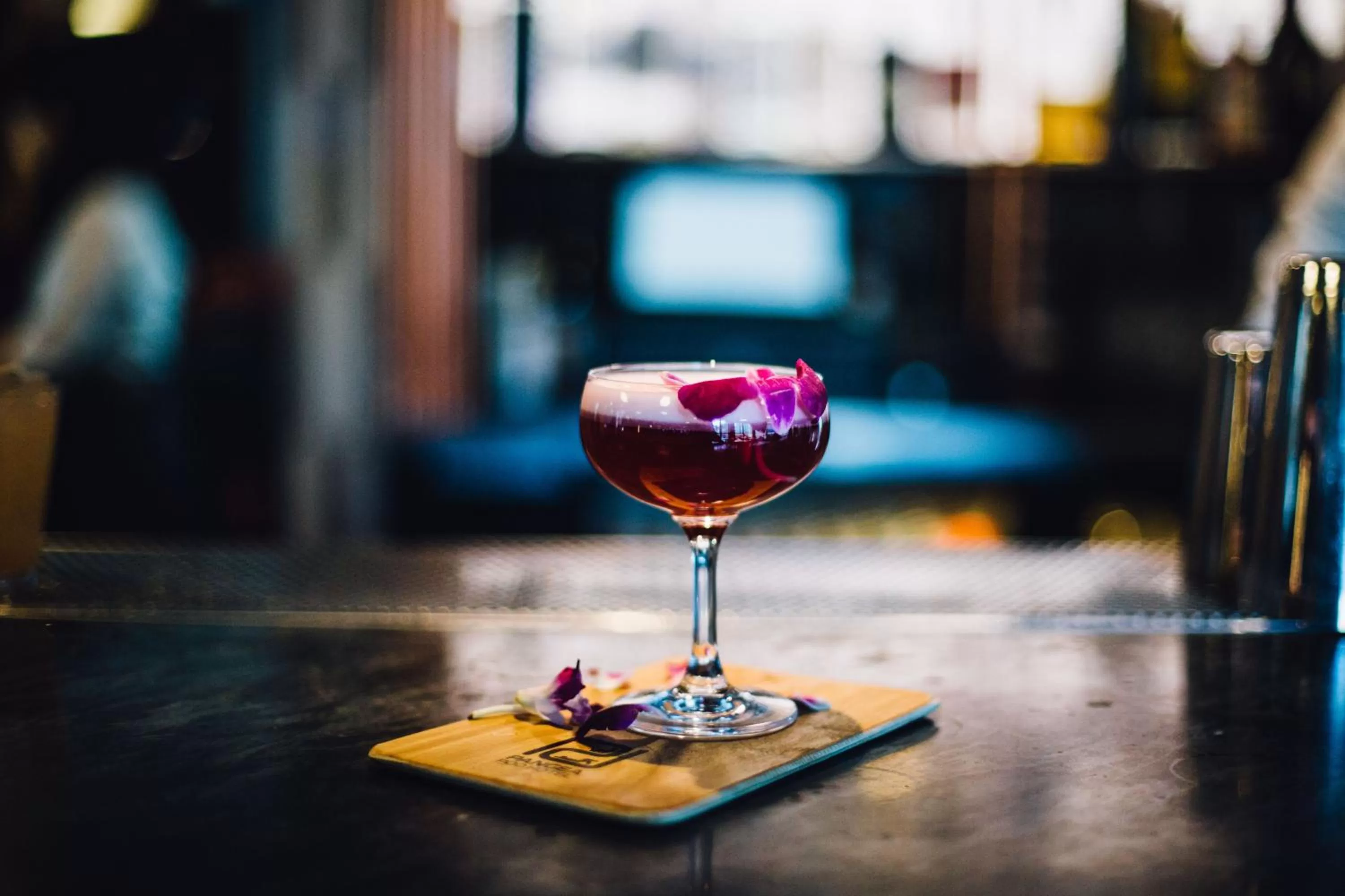 Drinks in Pangea Pod Hotel