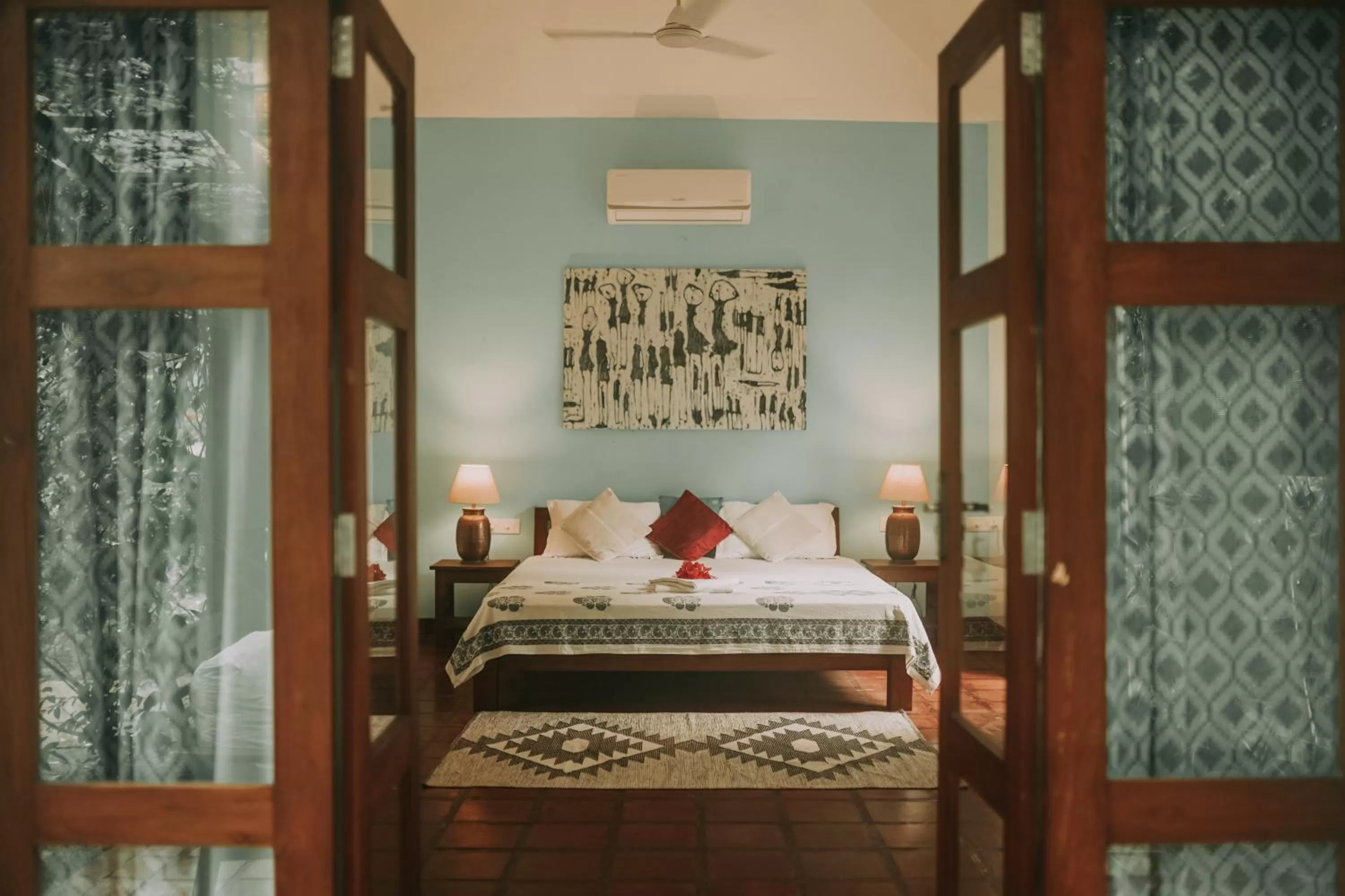 Bedroom, Bed in Villa Akasa