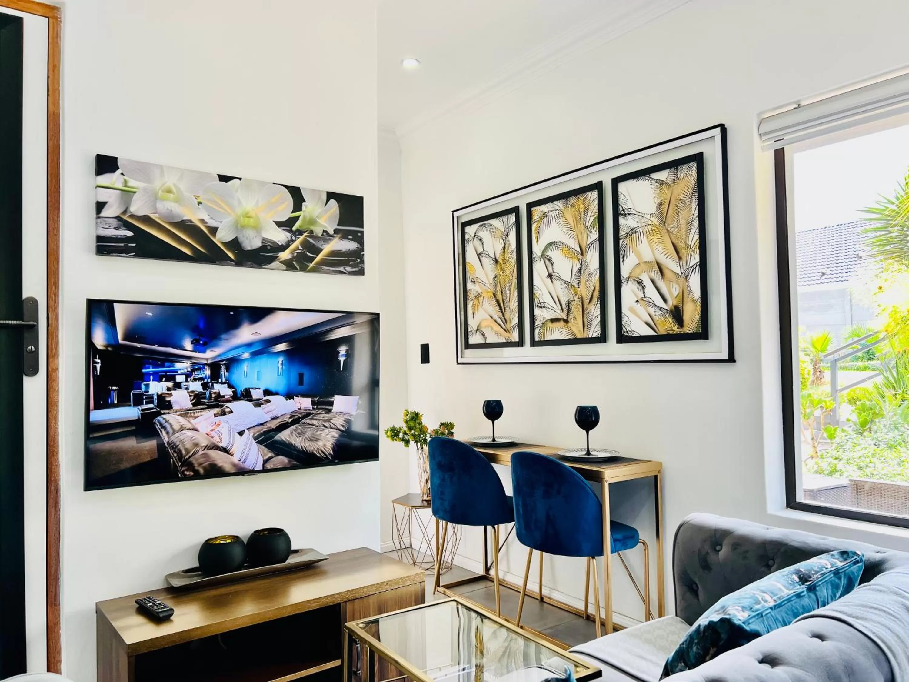 TV/Entertainment Center in 24 On Basil Inventive suites